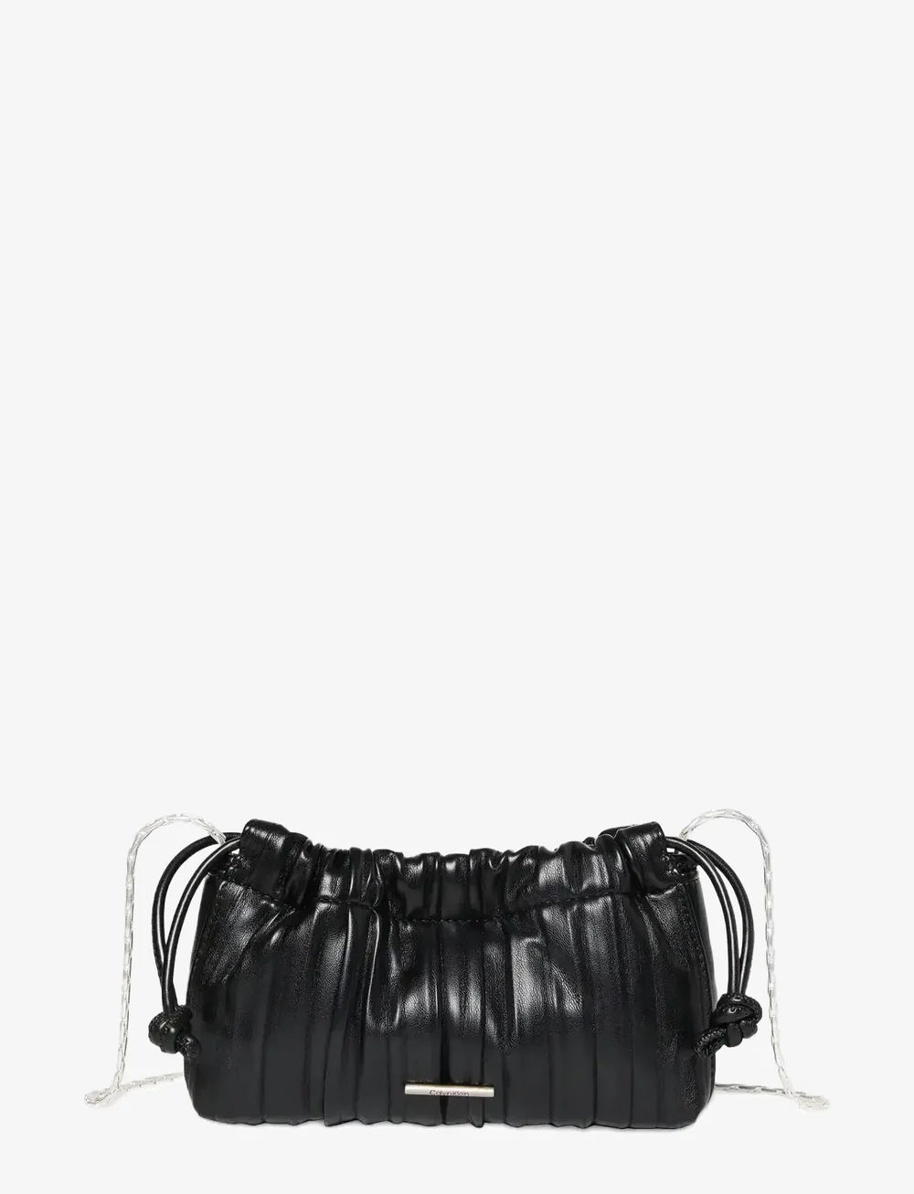 Calvin Klein - DRAWSTRING PLISSE CONV MINI CB P - speciella tillfällen - black - 1