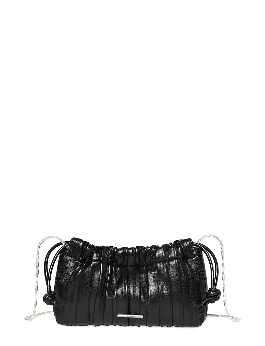Calvin Klein - DRAWSTRING PLISSE CONV MINI CB P - besondere anlässe - black - 1