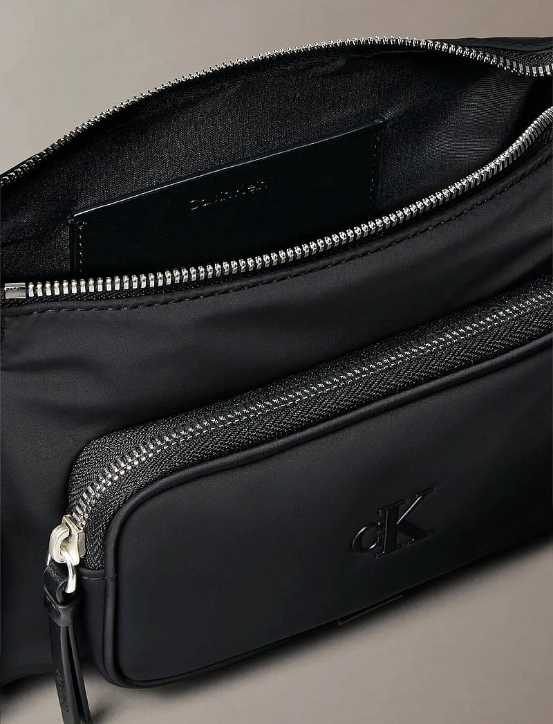 Calvin Klein - POCKET NYLON BAG W/ STRAP - modetrends - black - 1