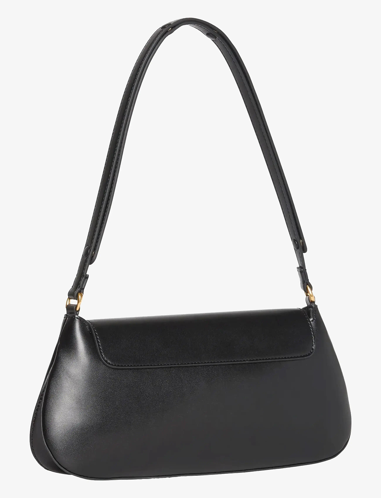 Calvin Klein - HARDWARE FLAP SHOULDER BAG - black - 2