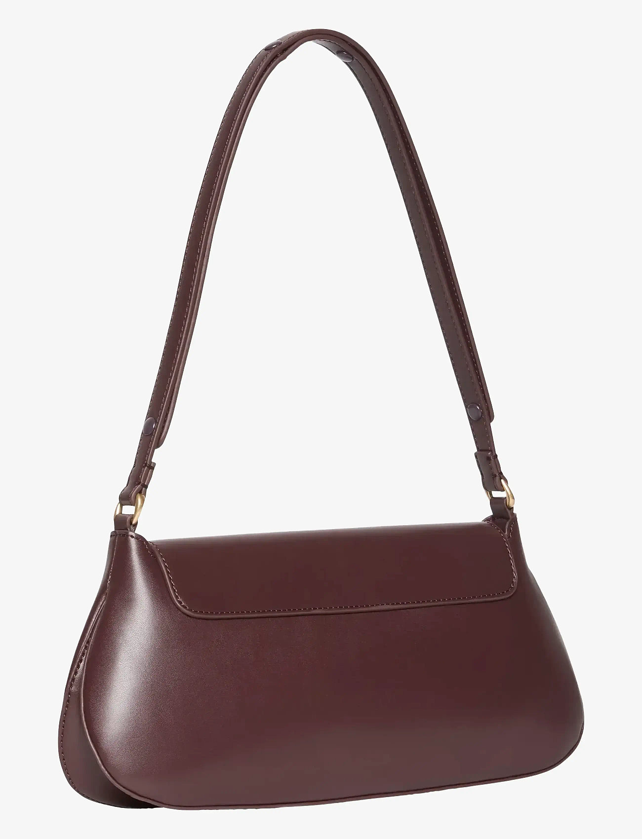 Calvin Klein - HARDWARE FLAP SHOULDER BAG - fudge - 2