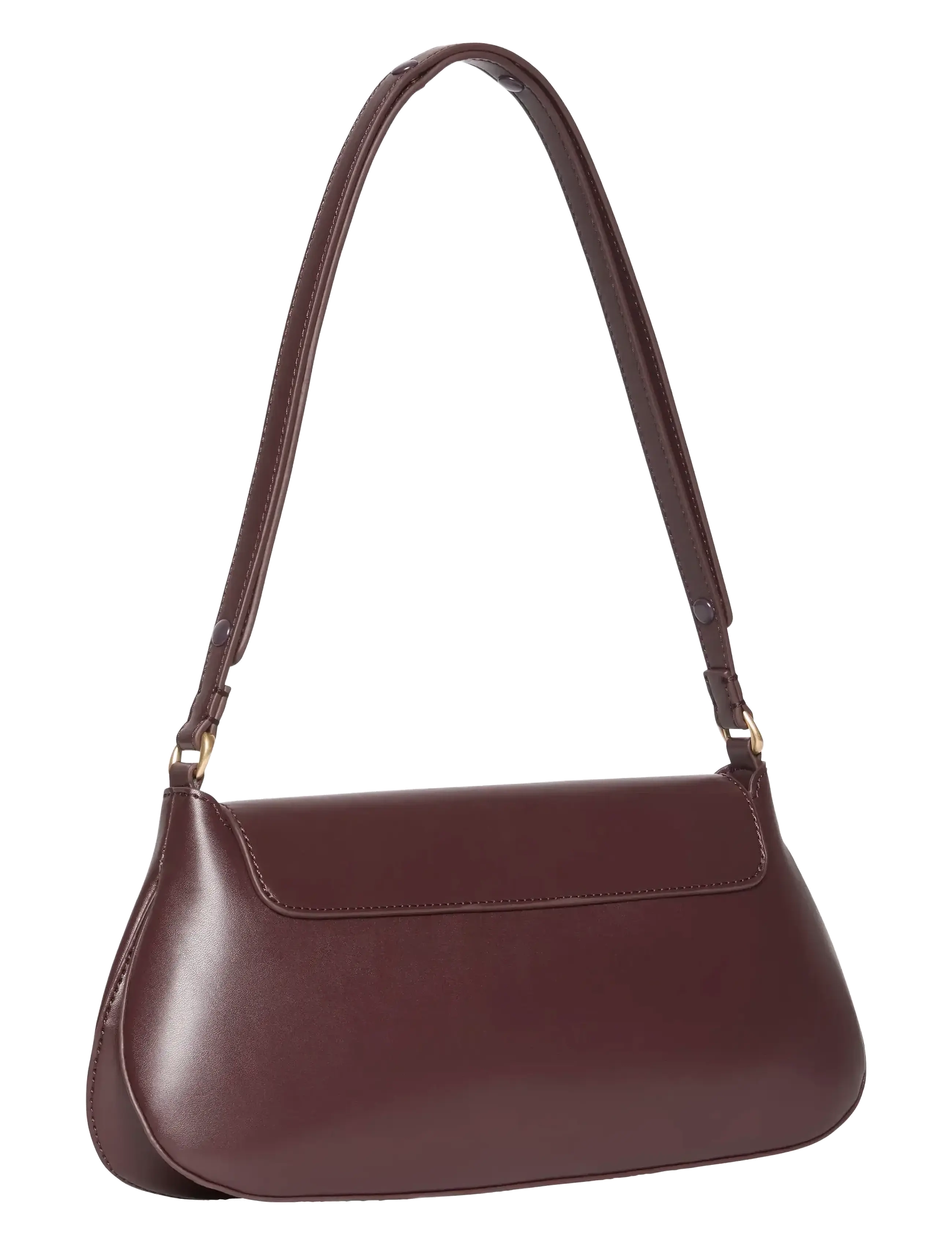 Calvin Klein - HARDWARE FLAP SHOULDER BAG - fudge - 2