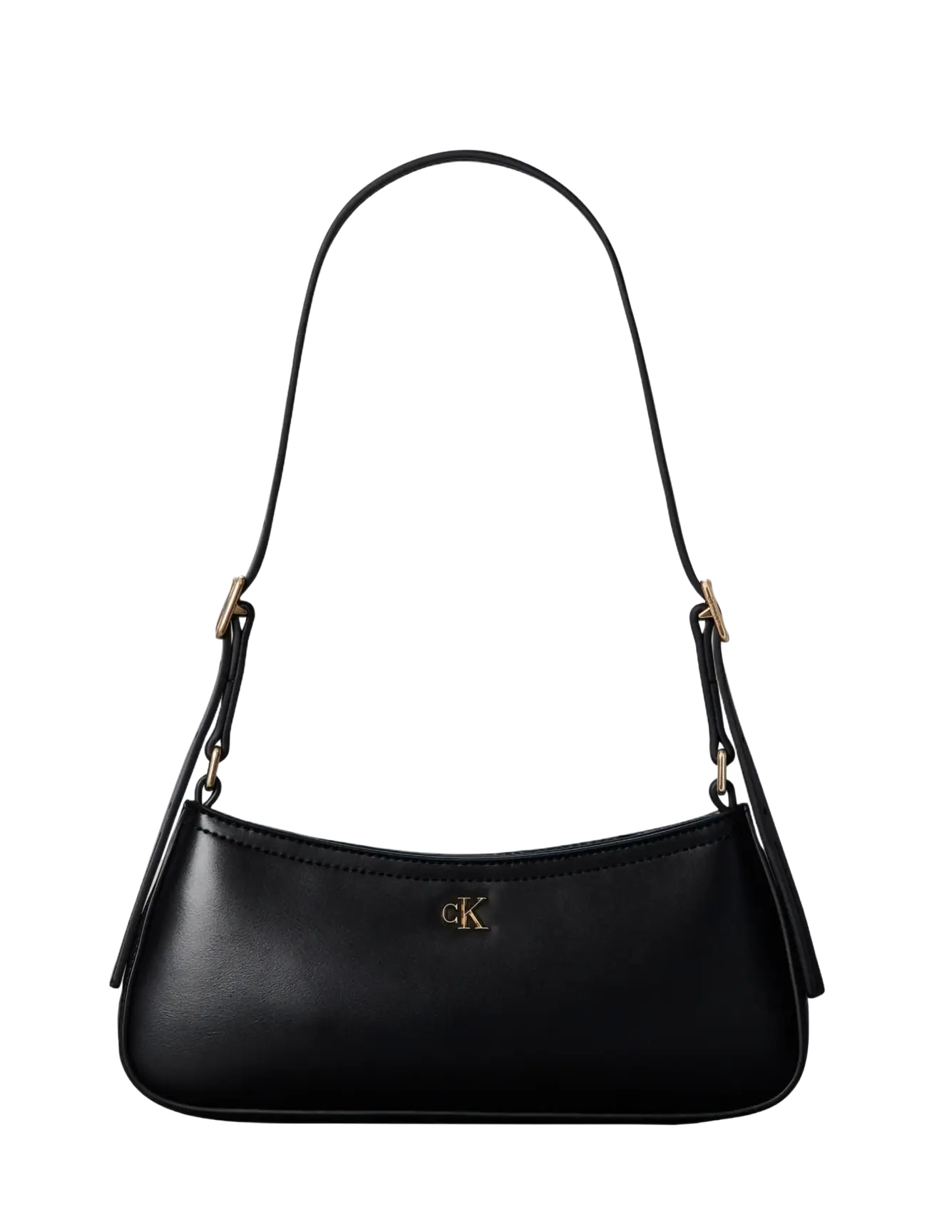 Calvin Klein CK SMALL SHOULDER BAG - Schultertaschen - BLACK / black