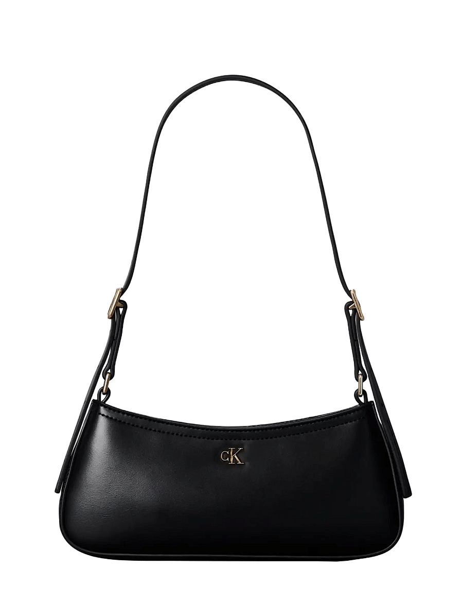 Calvin Klein - CK SMALL SHOULDER BAG - shoulder bags - black - 1