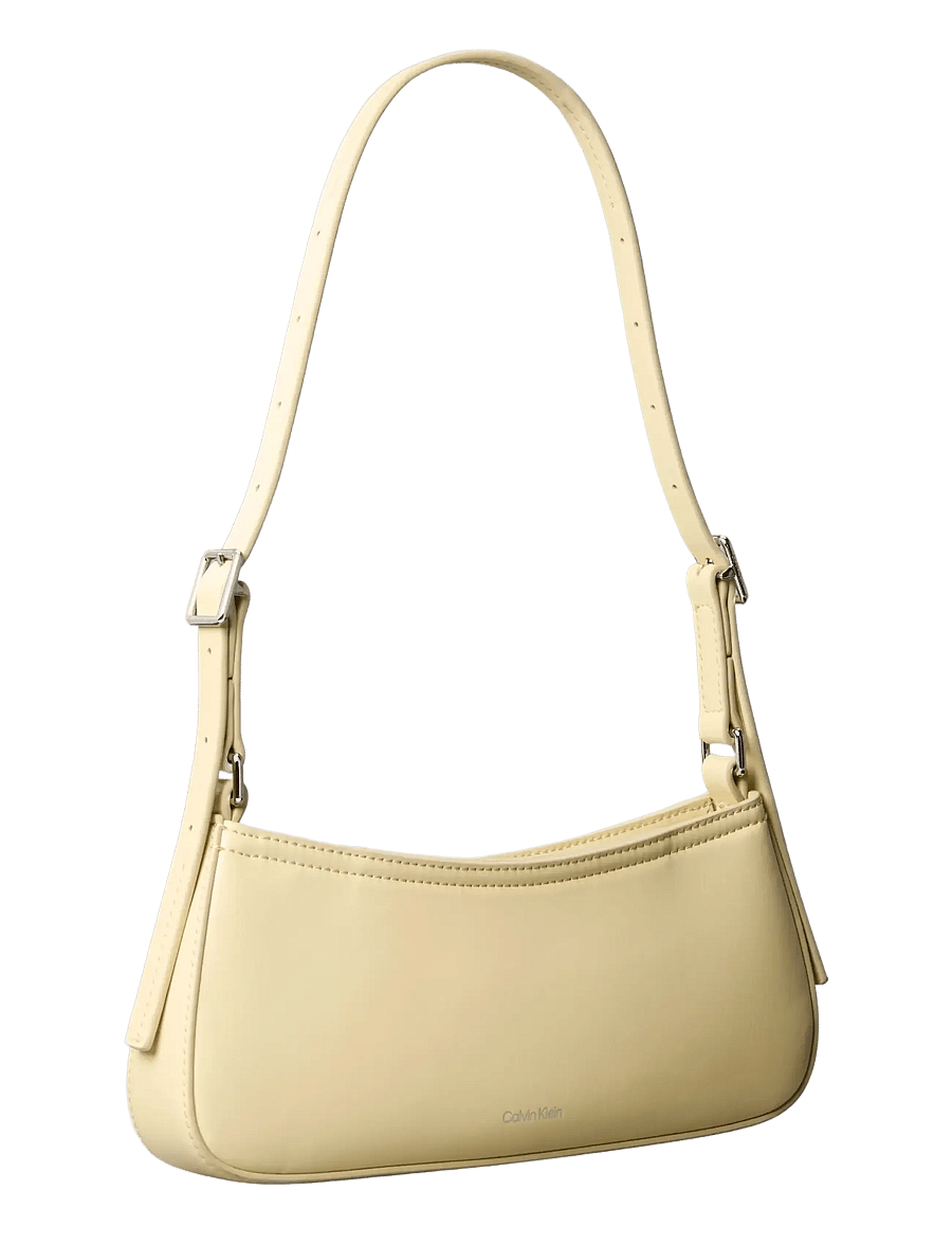 Calvin Klein - CK SMALL SHOULDER BAG - axelremsväskor - parsnip - 2