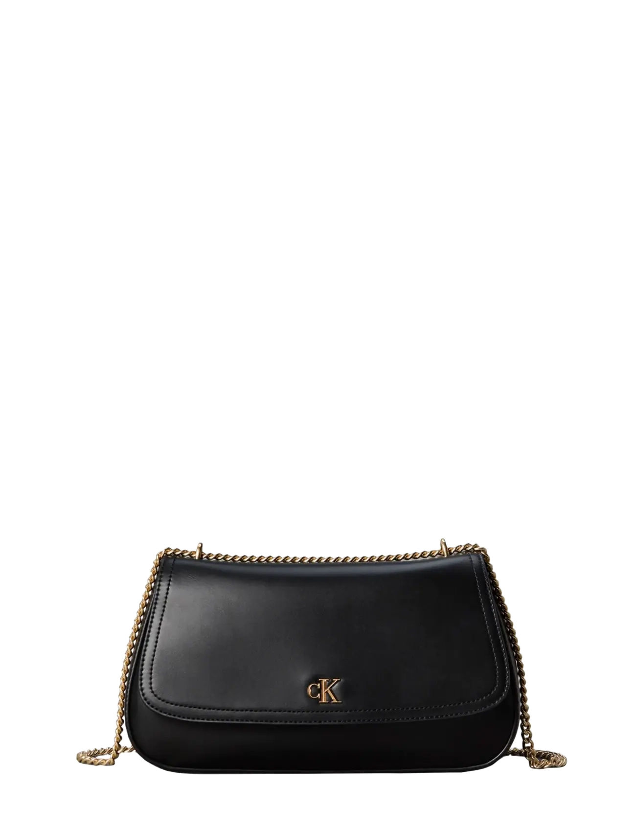 Calvin Klein CK CONVERTIBLE CHAIN MEDIUM BAG -  - BLACK / black