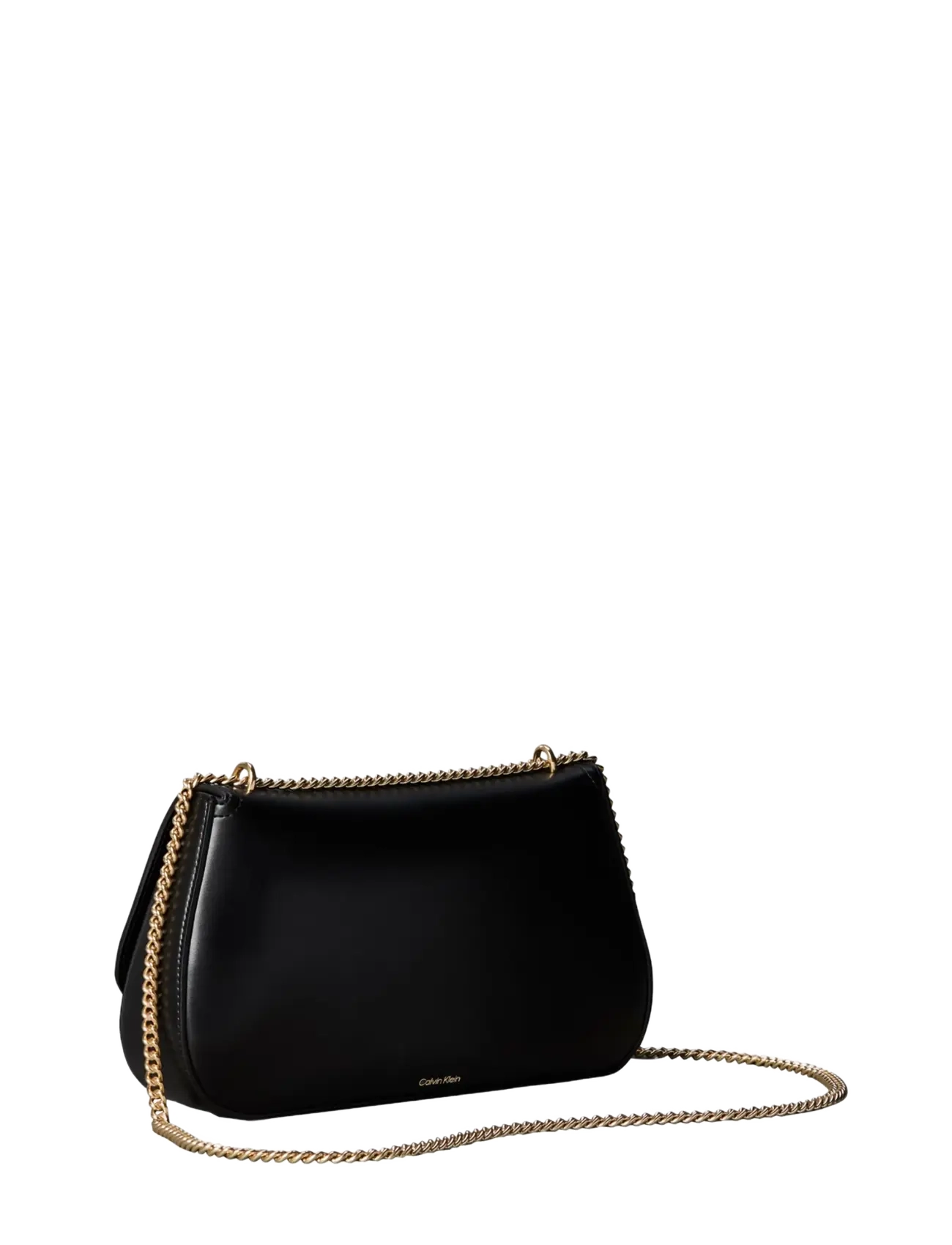 Calvin Klein - CK CONVERTIBLE CHAIN MEDIUM BAG - crossbody bags - black - 2