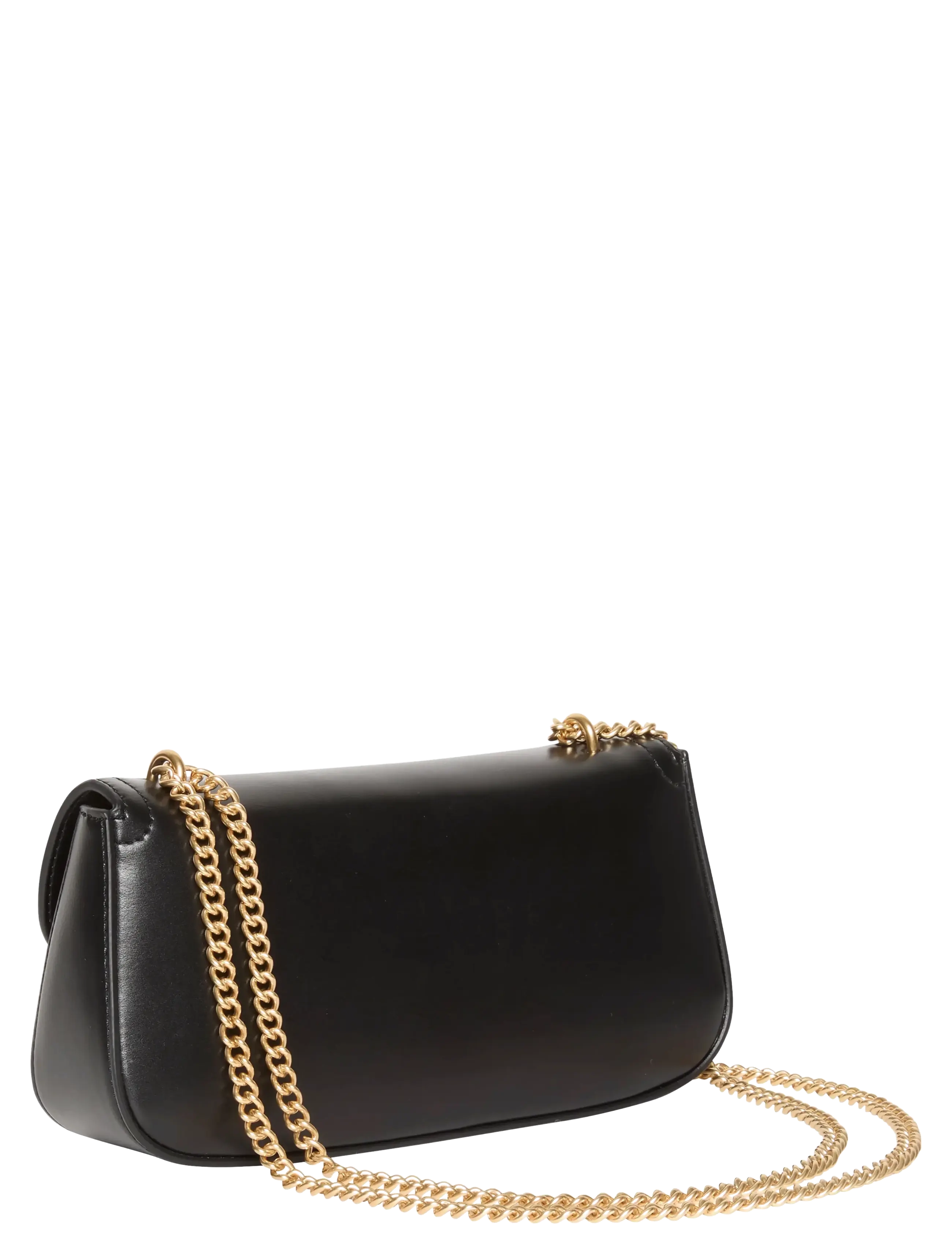Calvin Klein - CK CONVERTIBLE CHAIN SMALL BAG - black / antique light gold - 2