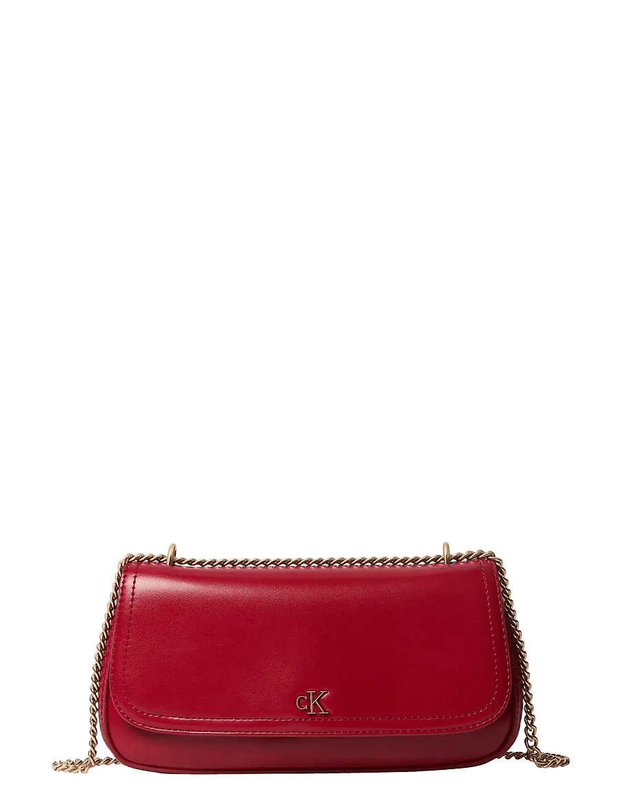 Calvin Klein - CK CONVERTIBLE CHAIN SMALL BAG - umhängetaschen - bordeaux wine - 0