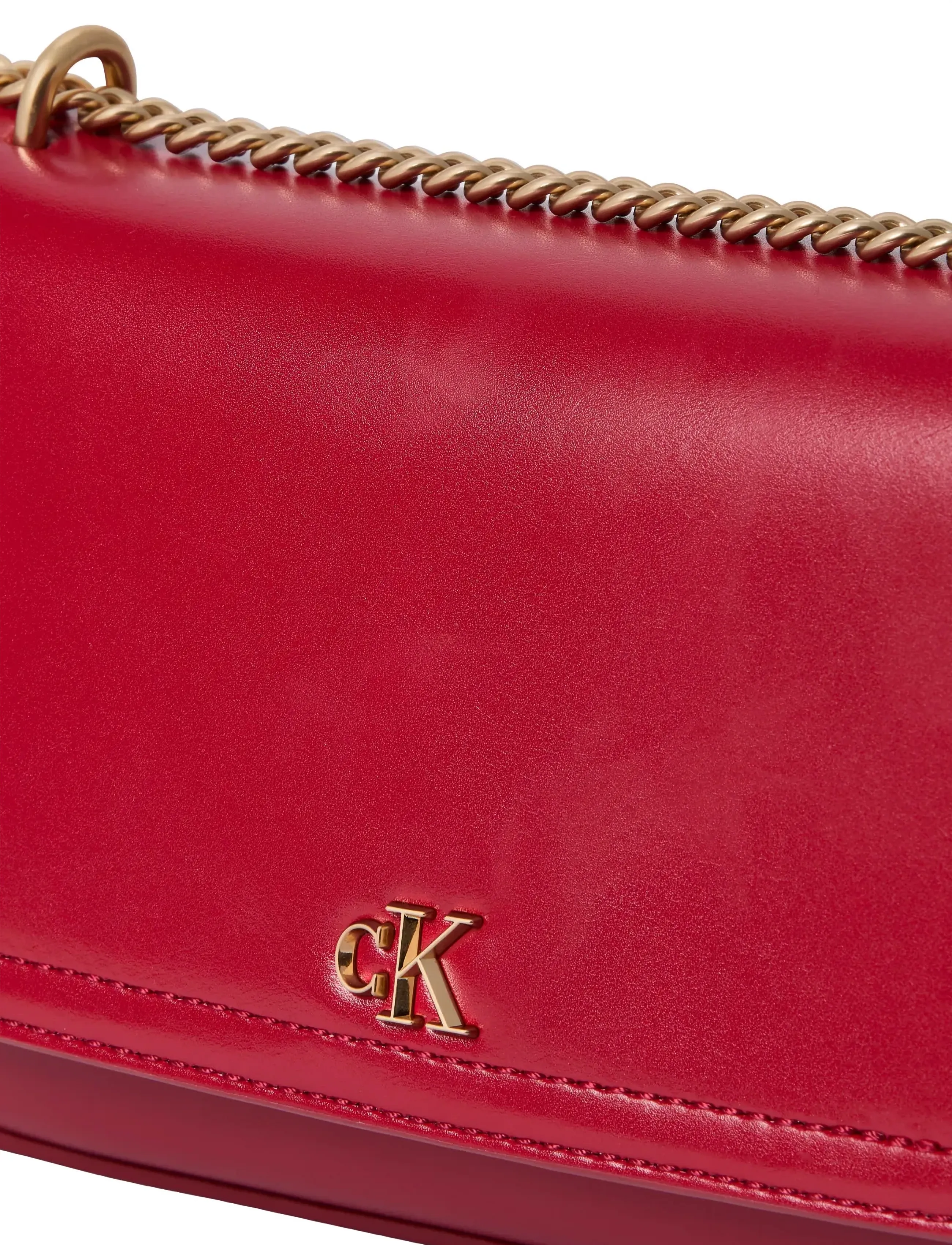 Calvin Klein - CK CONVERTIBLE CHAIN SMALL BAG - umhängetaschen - bordeaux wine - 2