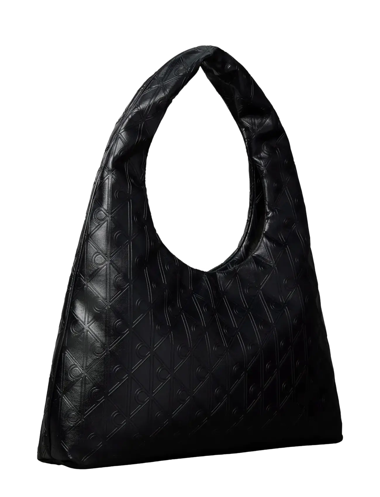 Calvin Klein - EMBLEM AOP PUFFER LG SHOULDER BA - vardagsstil - black - 2