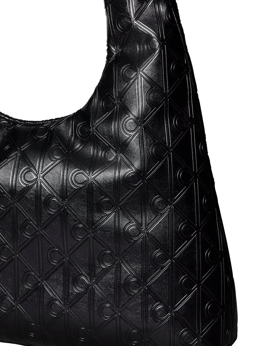 Calvin Klein - EMBLEM AOP PUFFER LG SHOULDER BA - alltags-style - black - 4
