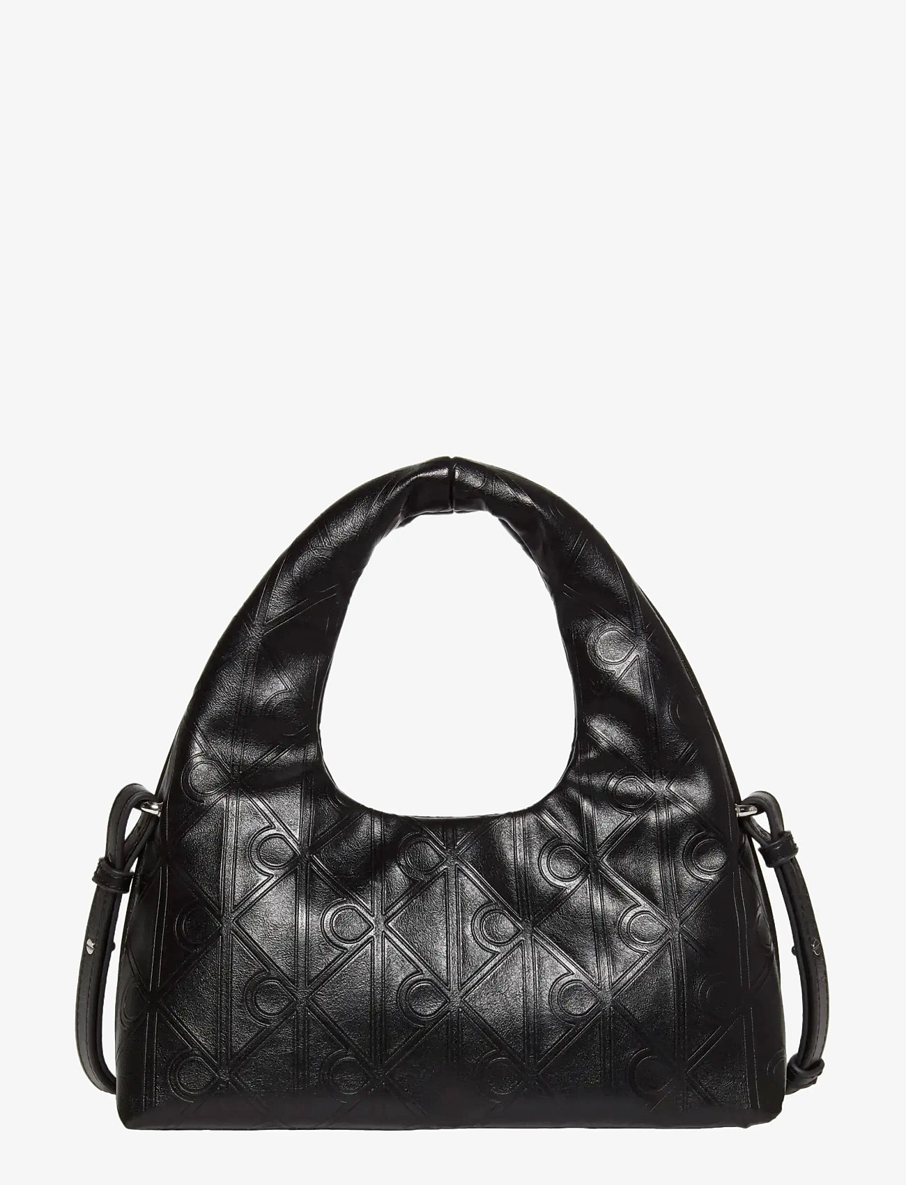 Calvin Klein - EMBLEM AOP PUFFER BAG WITH STRAP - særlige begivenheder - 001 black - 1