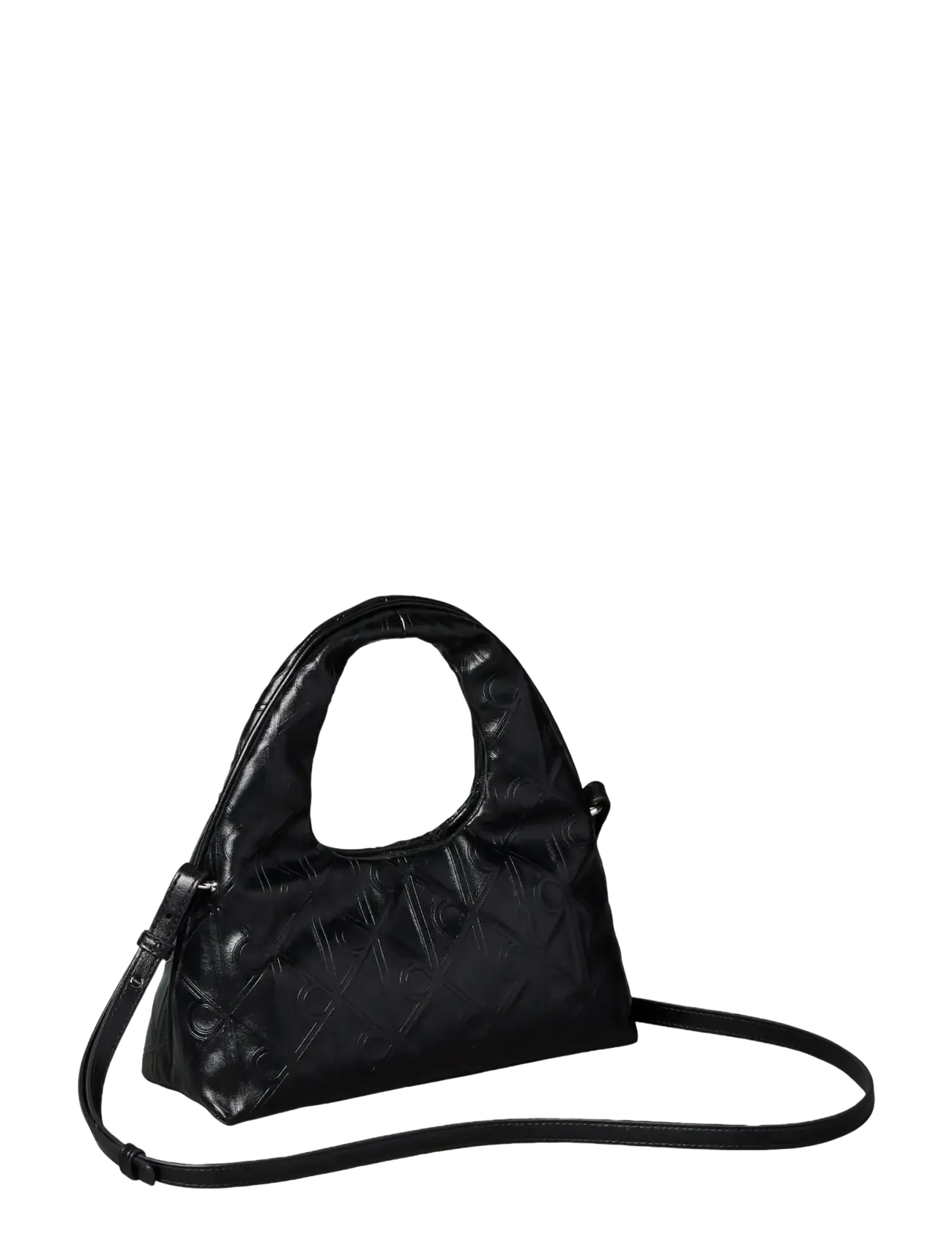 Calvin Klein - EMBLEM AOP PUFFER BAG WITH STRAP - vardagsstil - 001 black - 2