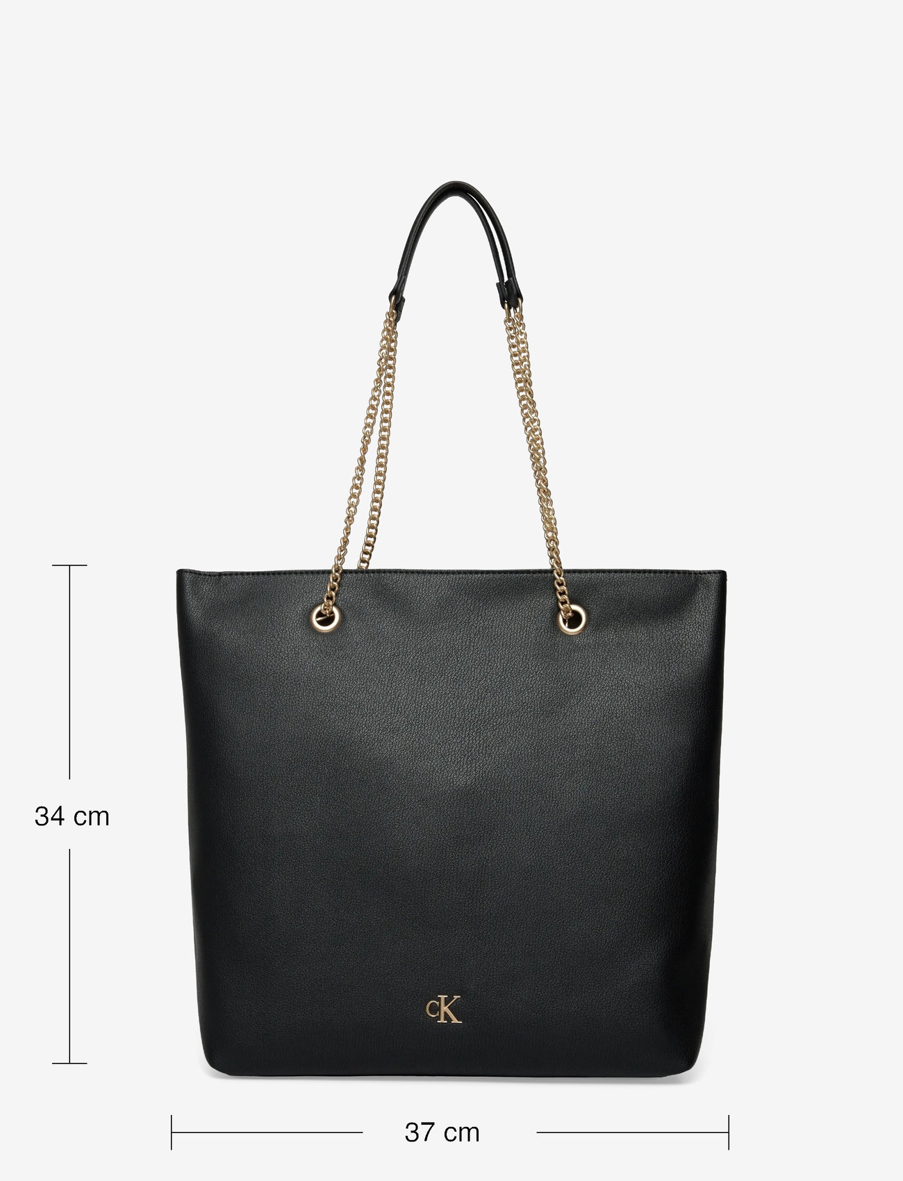 Calvin Klein - MINIMAL MONOGRAM CHAIN TOTE - accessoires - black - 3