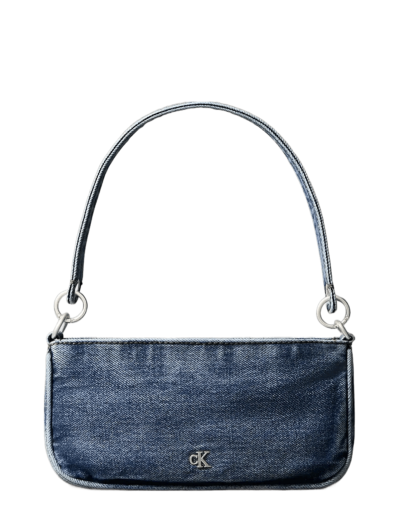 Calvin Klein - DENIM SHOULDER POUCH W/STRAP - special occasions - denim - 1