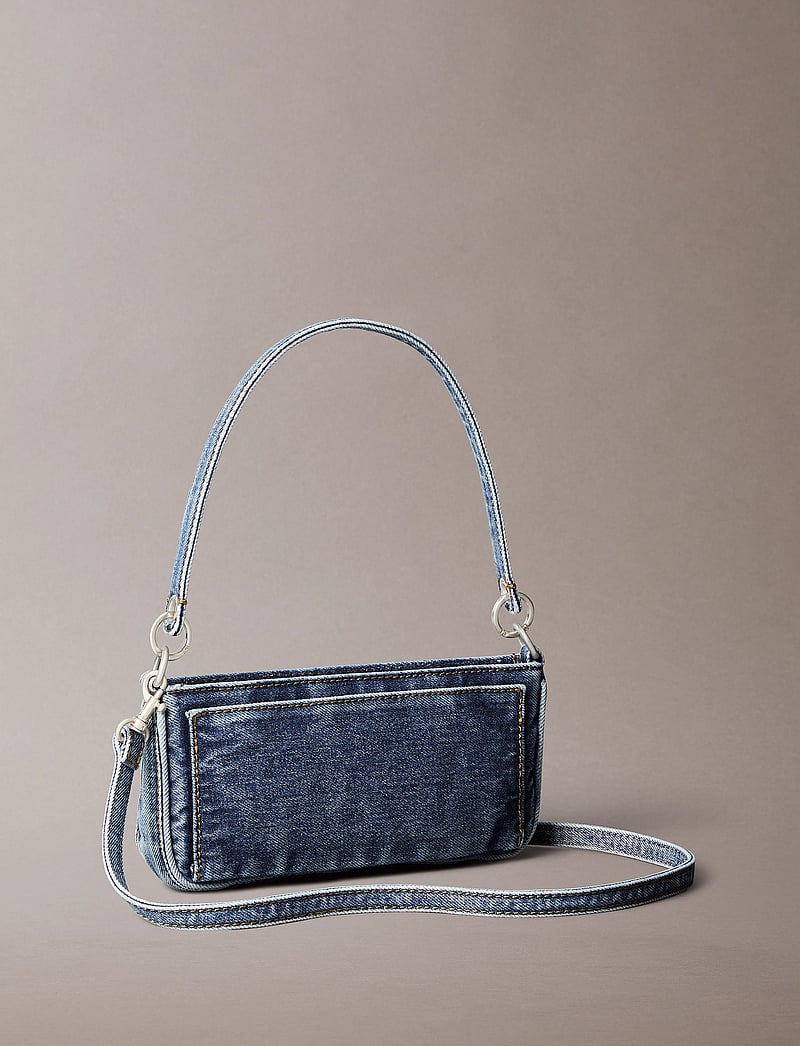 Calvin Klein - DENIM SHOULDER POUCH W/STRAP - special occasions - denim - 2