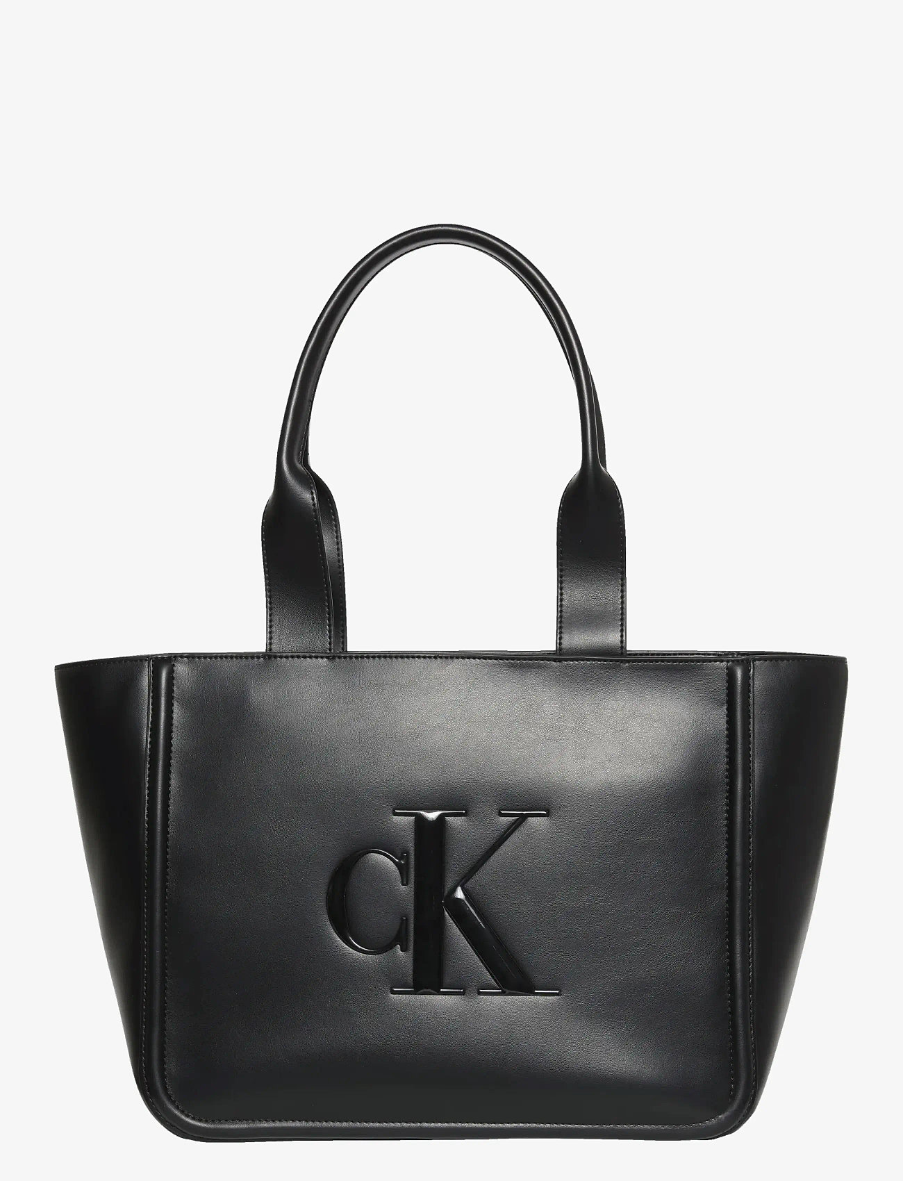 Calvin Klein - SANDI TOTE - aksessuaarid - black - 0