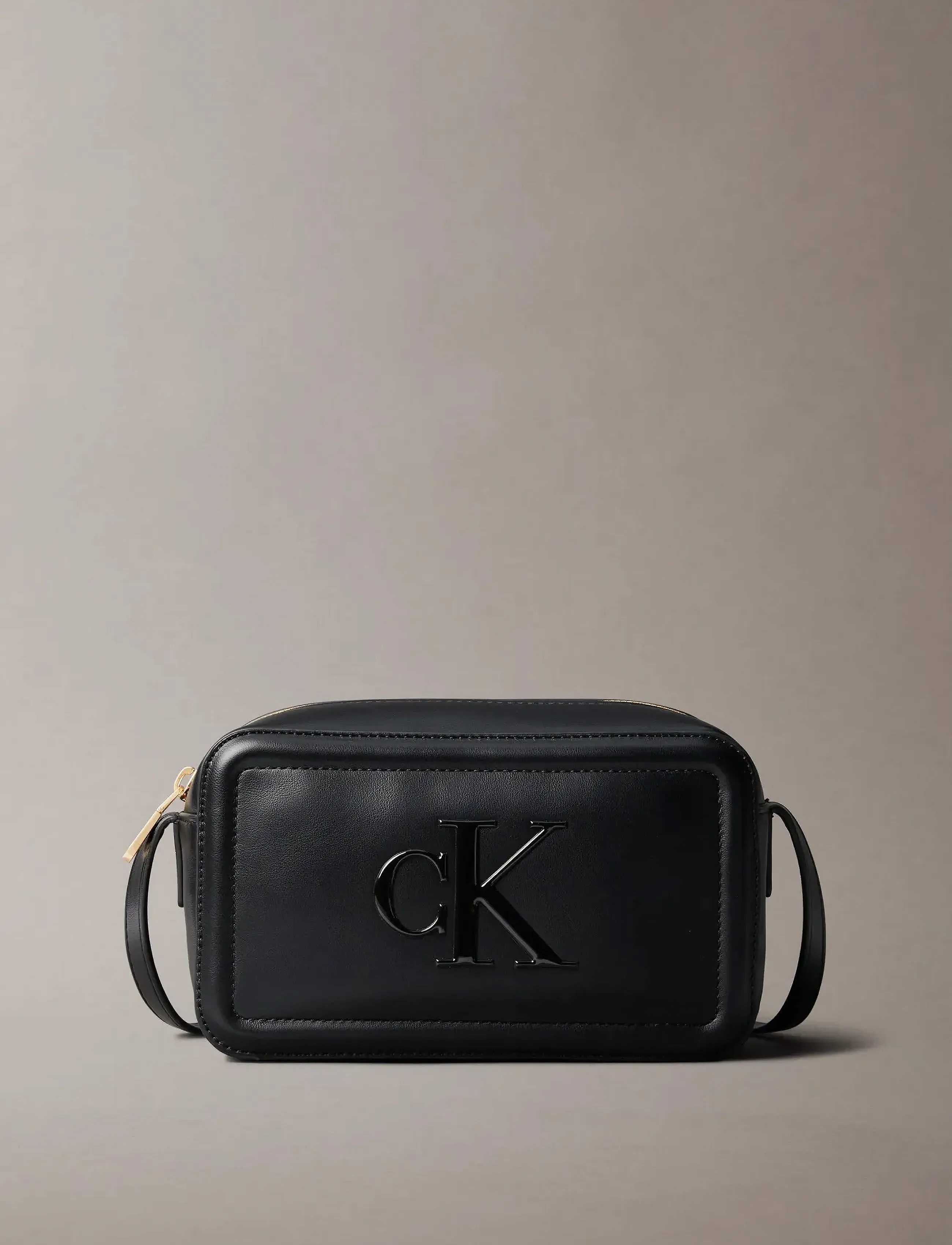 Calvin Klein Bold Ck Camera Bag, Kvinder, Kamerataske, Sort, Str: ONE SIZE