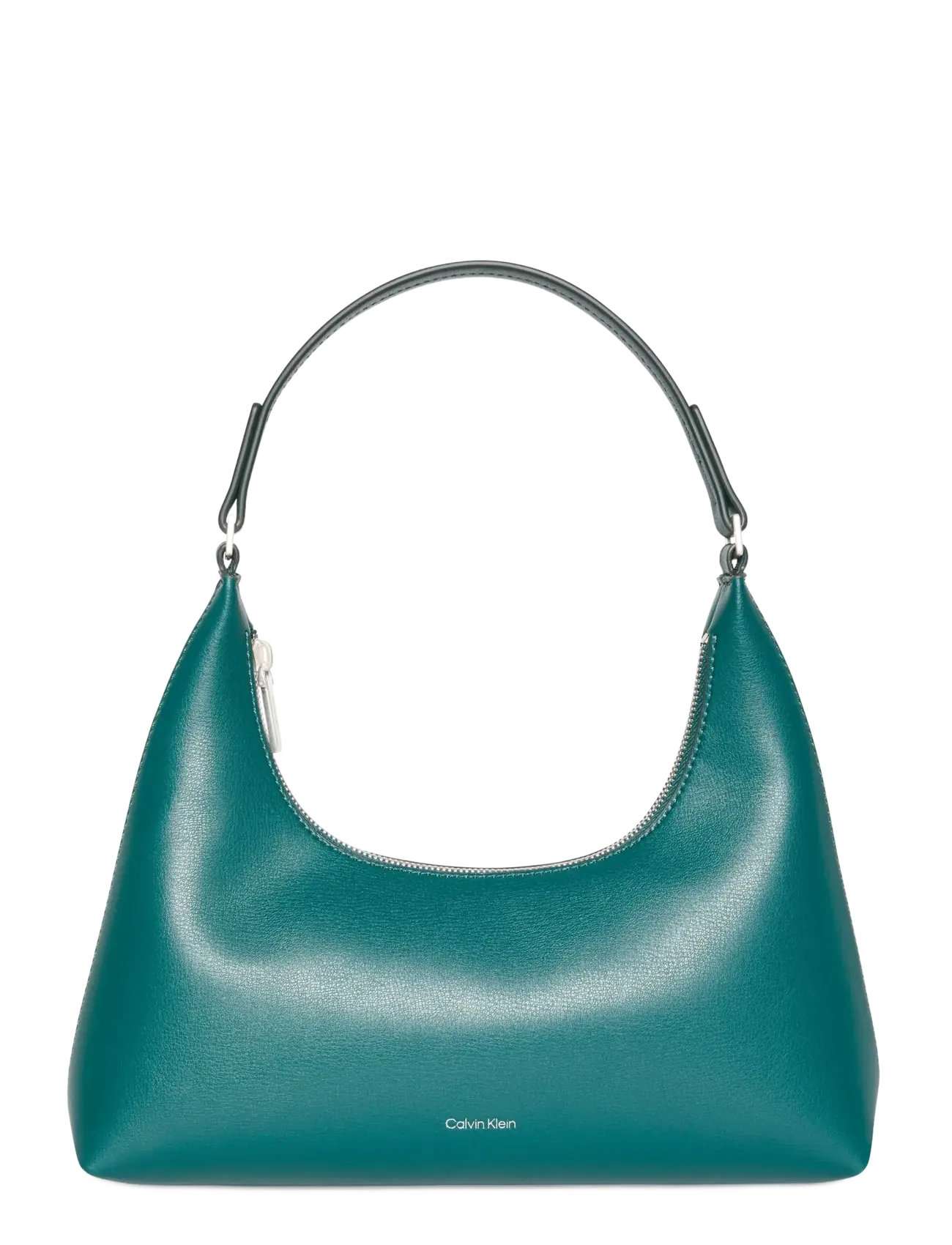 CALVIN KLEIN Foil Logo Conv Schulter Tasche Grün - One Size - Damen