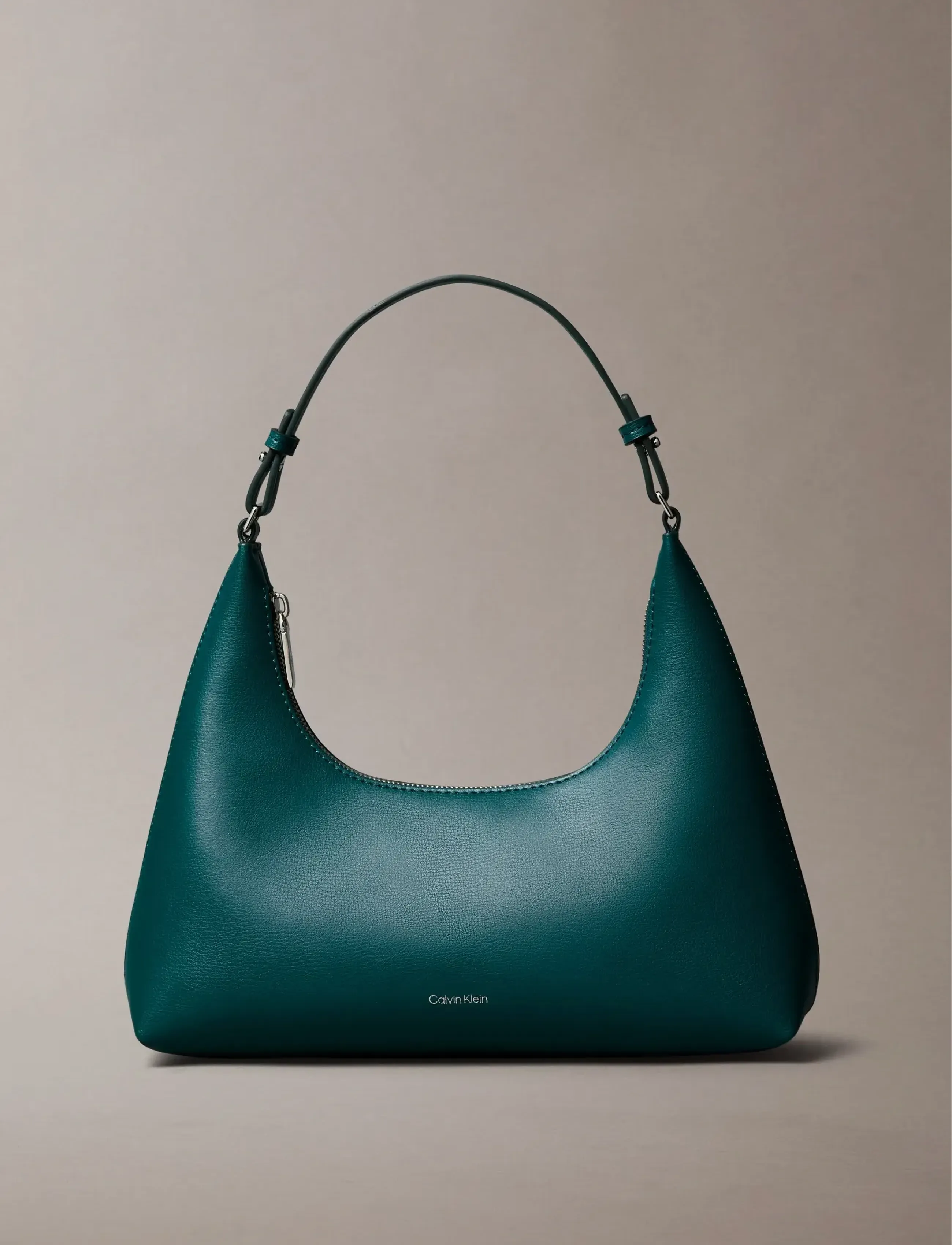 Calvin Klein FOIL LOGO CONV SHOU﻿LDER BAG - Calvin Klein - MAYA BLUE DARK SKY TURQUOISE / green