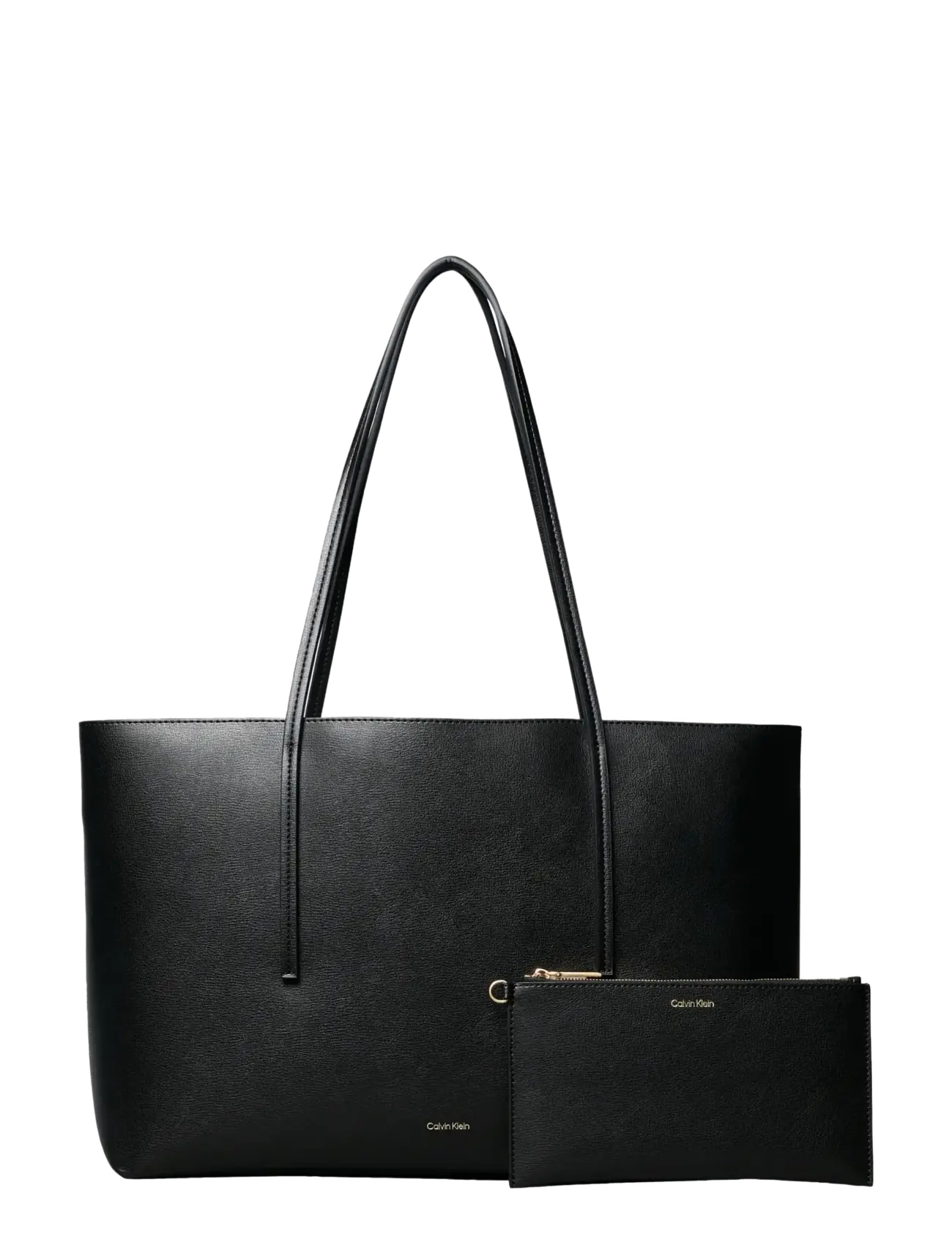 CALVIN KLEIN Foil Logo Tote W/Pouch Schwarz - One Size - Damen