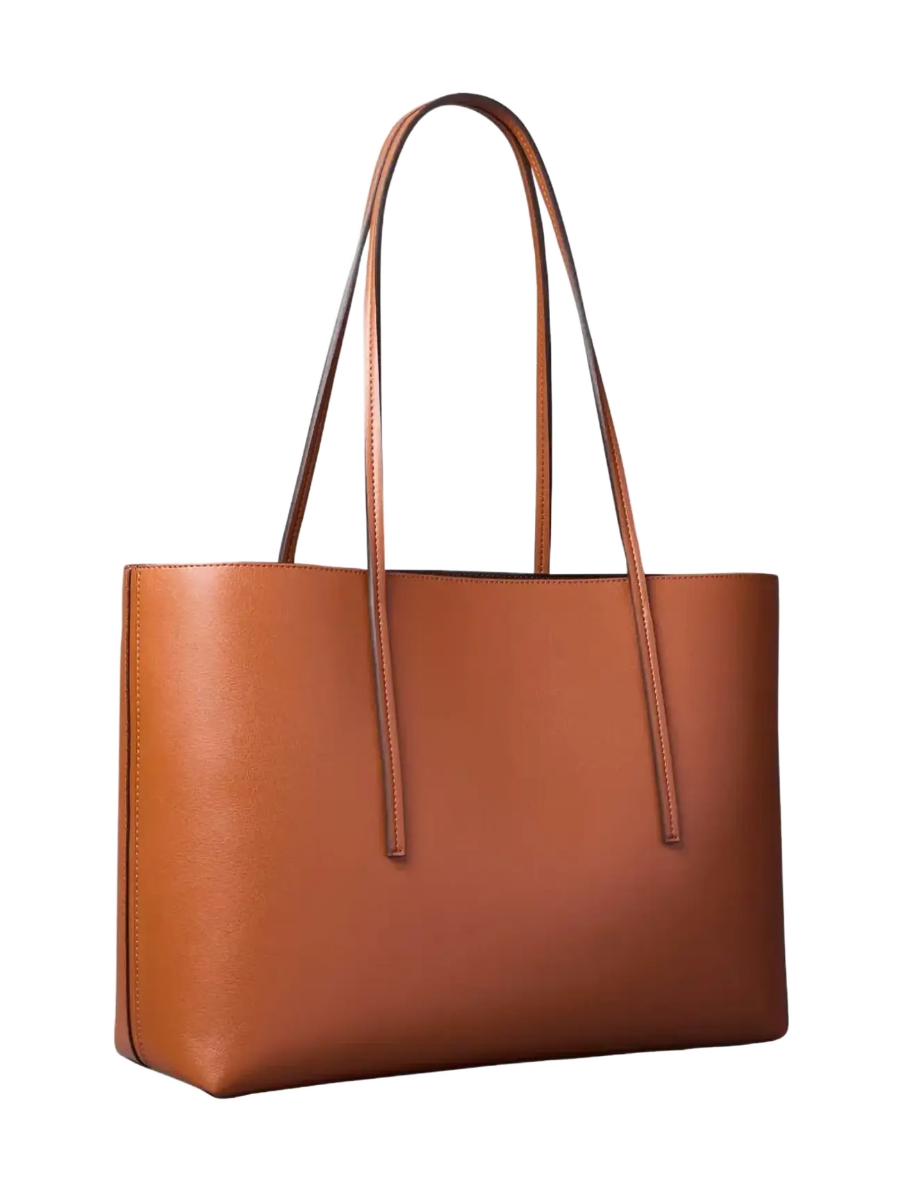 Calvin Klein - FOIL LOGO TOTE W/POUCH - accessoires - natural umber - 1