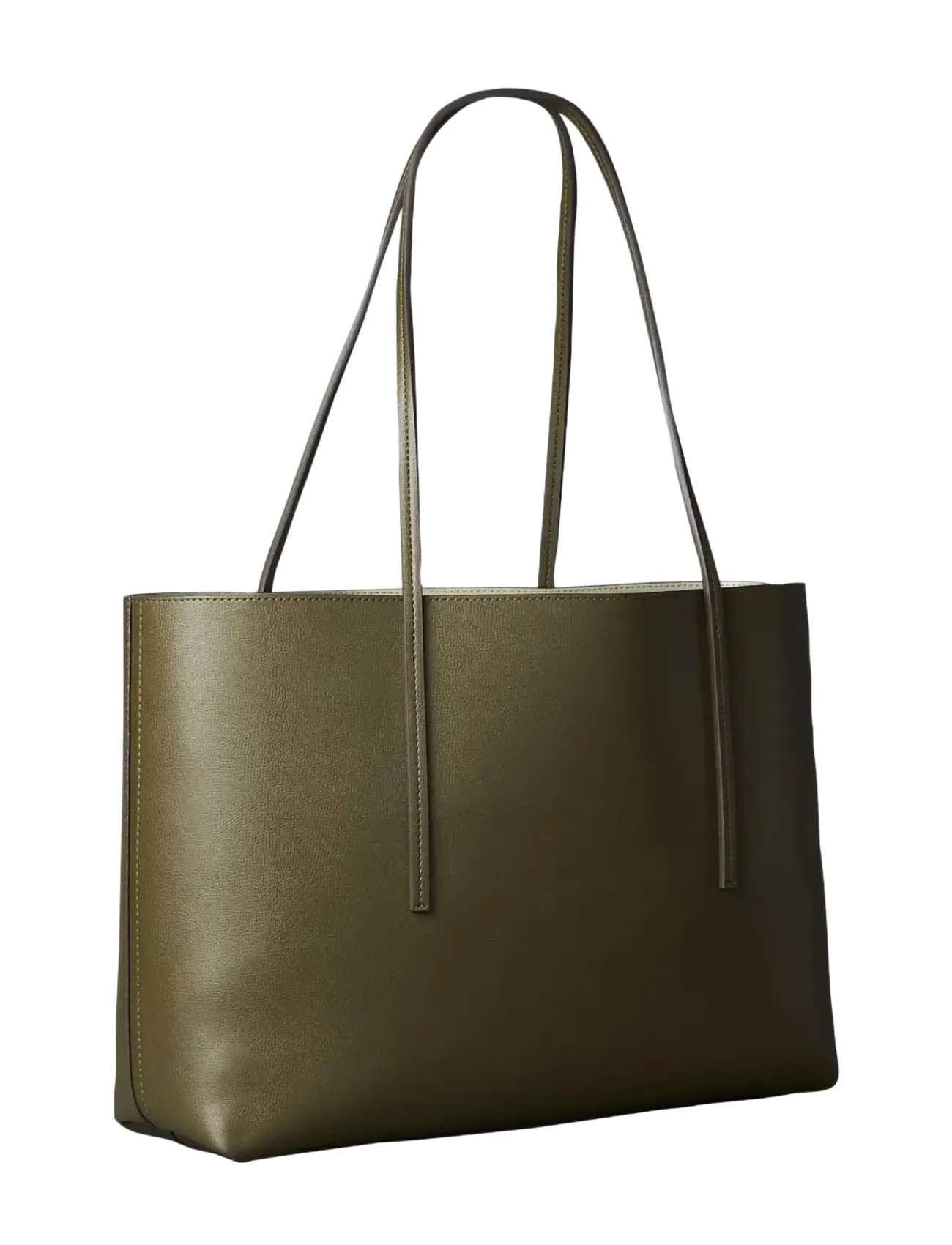 Calvin Klein - FOIL LOGO TOTE W/POUCH - accessoires - olive night - 1
