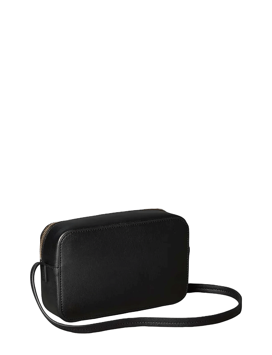 Calvin Klein - FOIL LOGO ELONGATED CAMERA BAG - crossbody bags - black - 2