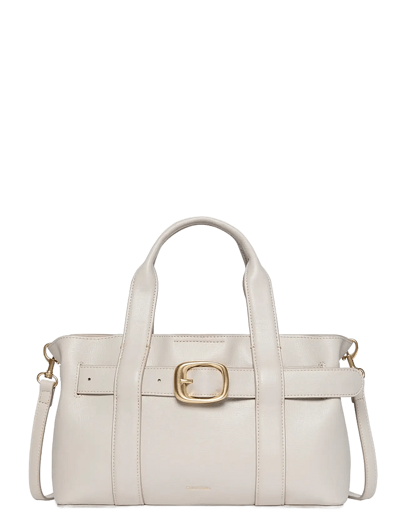 Calvin Klein - BUCKLE MINI TOTE WITH STRAP - særlige begivenheder - chateau - 0