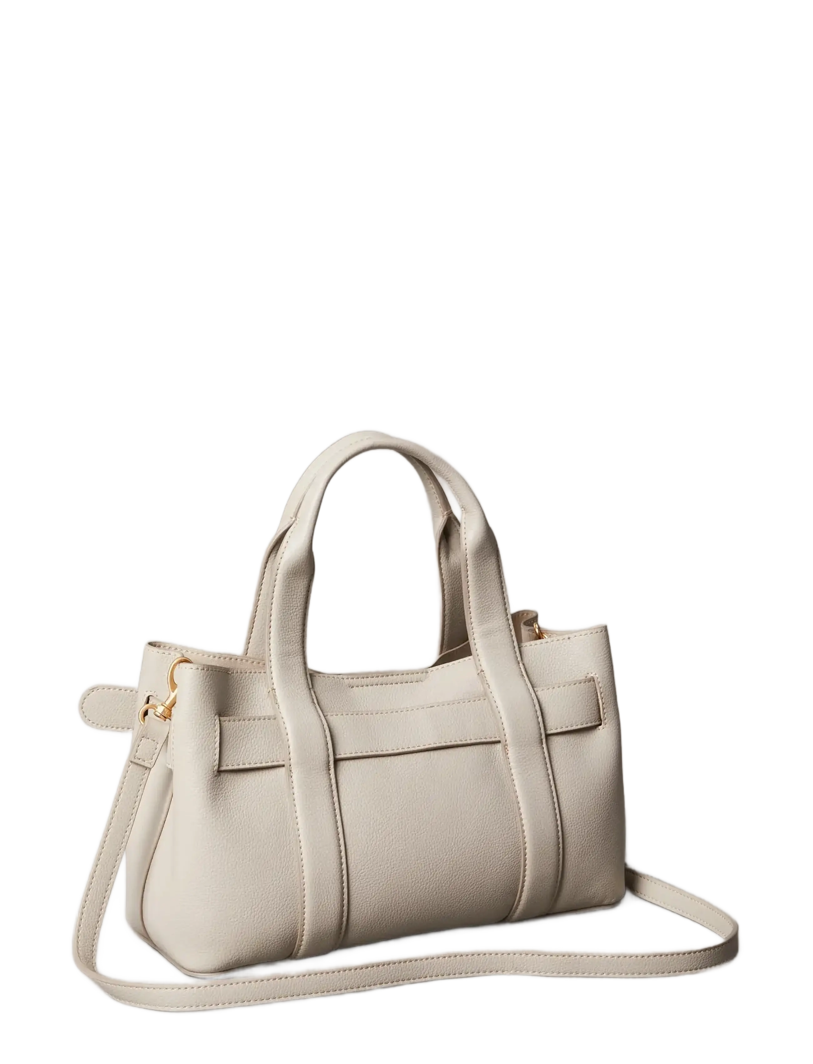 Calvin Klein - BUCKLE MINI TOTE WITH STRAP - chateau - 1