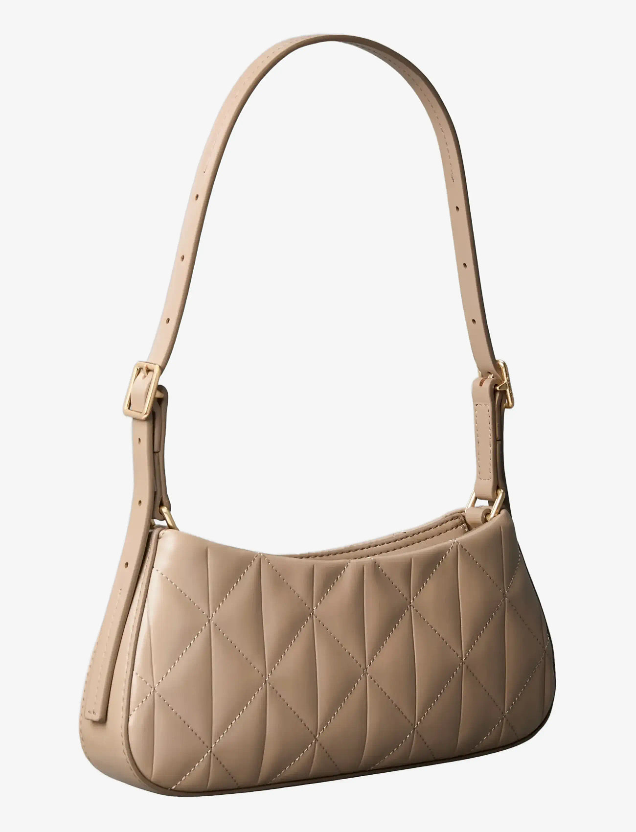 Calvin Klein - QUILTED SM SHOULDER BAG - shoulder bags - desert taupe - 2