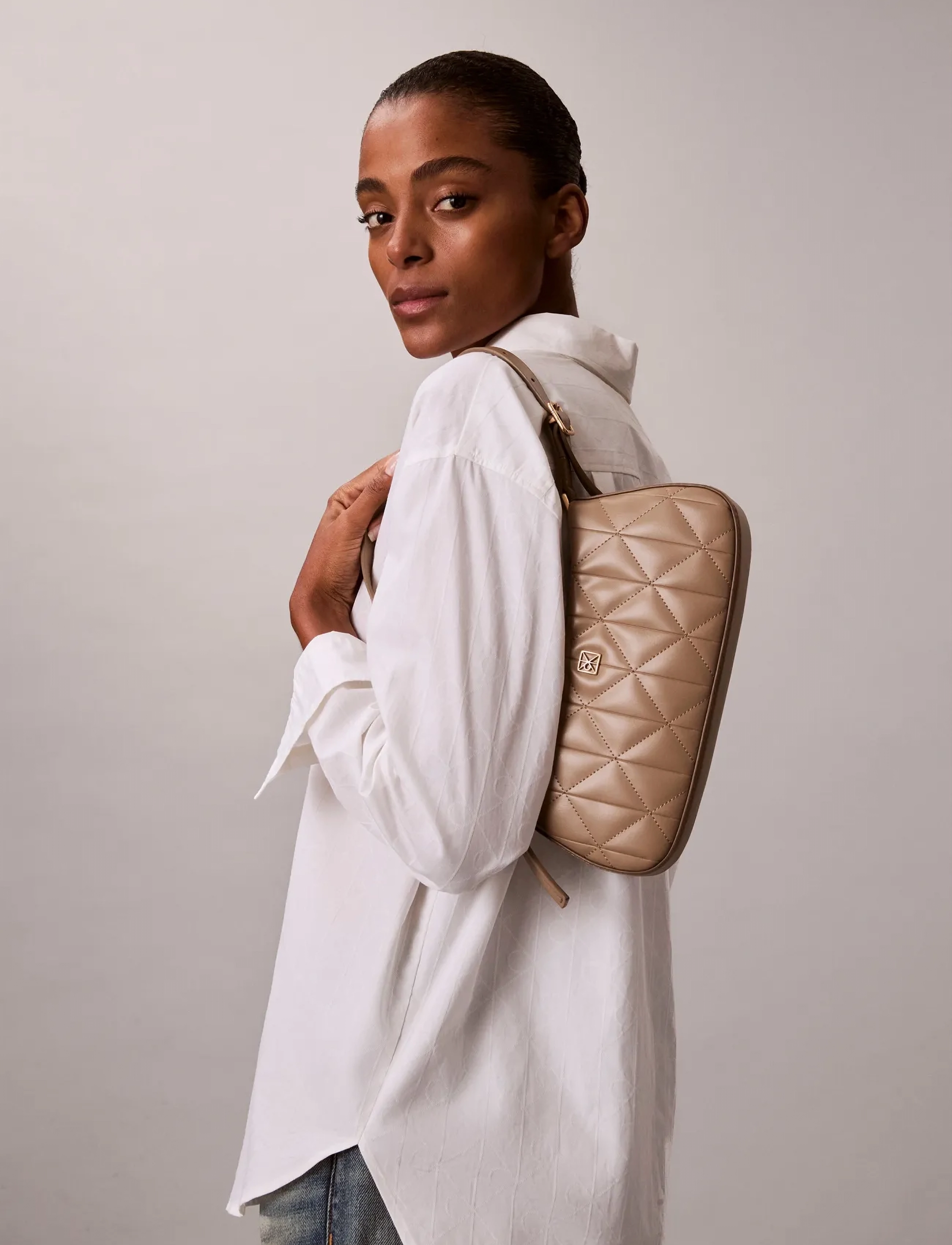 Quilted Sm Shoulder Bag