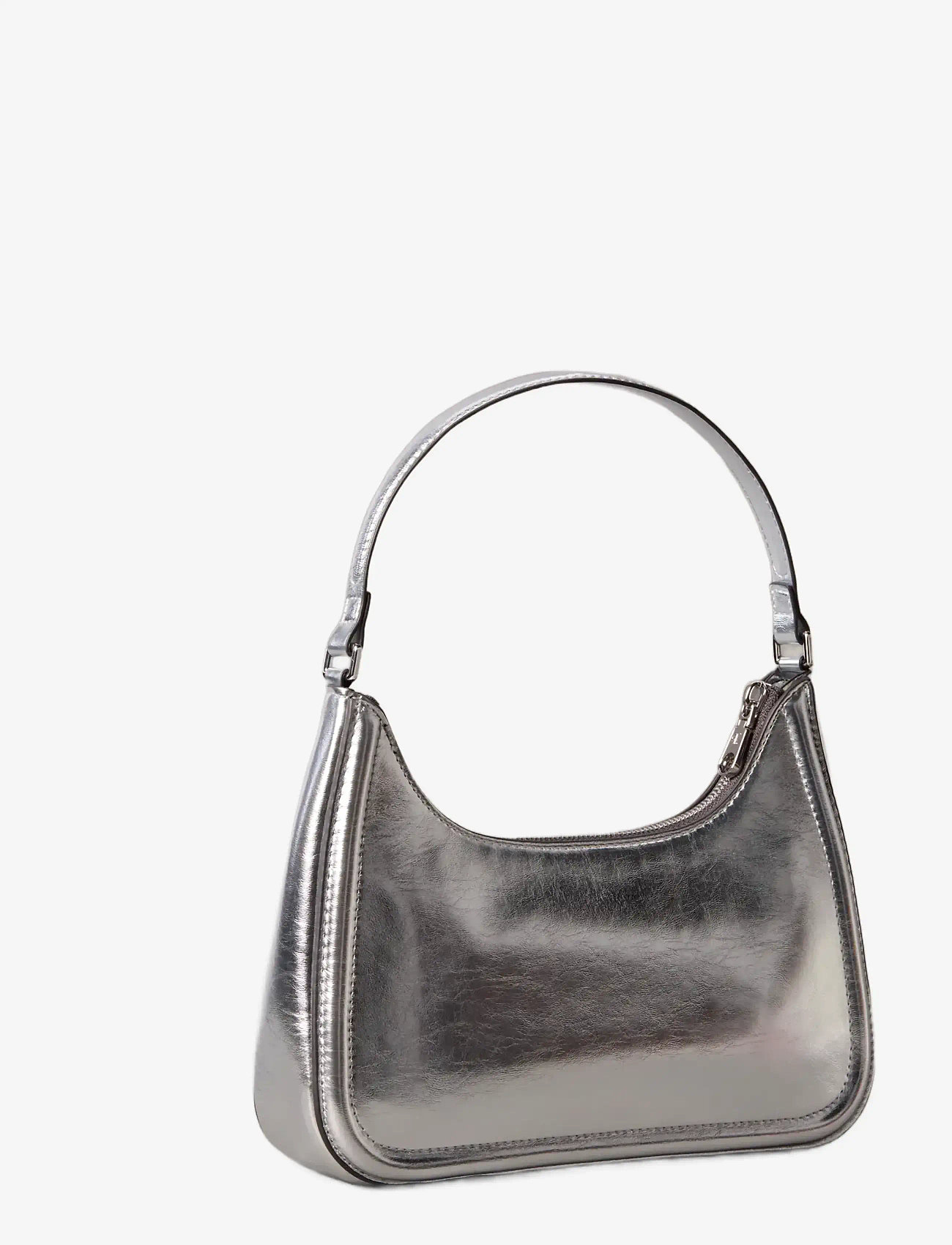 Calvin Klein - BOLD CK METALLIC SHOULDER BAG - besondere anlässe - silver metallic - 2