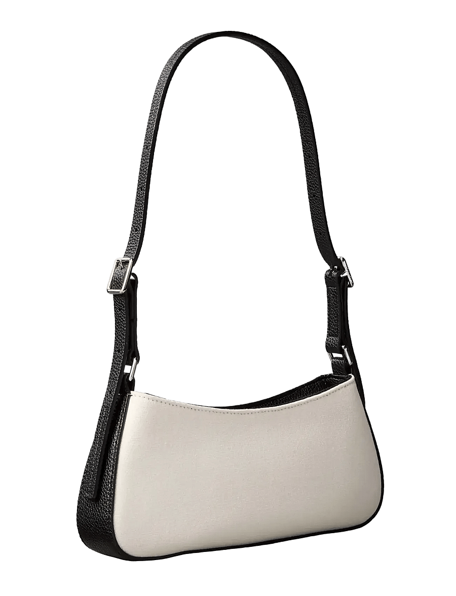 Calvin Klein - CK CANVAS SMALL SHOULDER BAG - schultertaschen - white canvas - 2