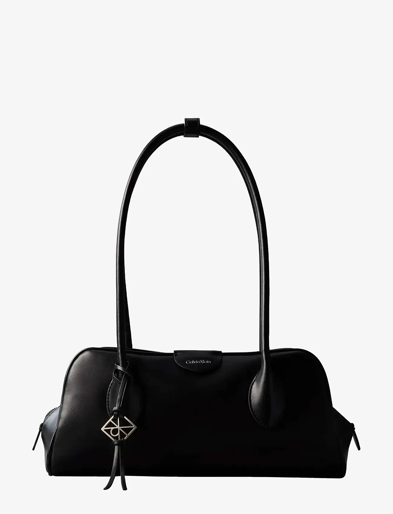 Calvin Klein - EMBLEM TRIO SHOULDER BAG - speciella tillfällen - black - 1
