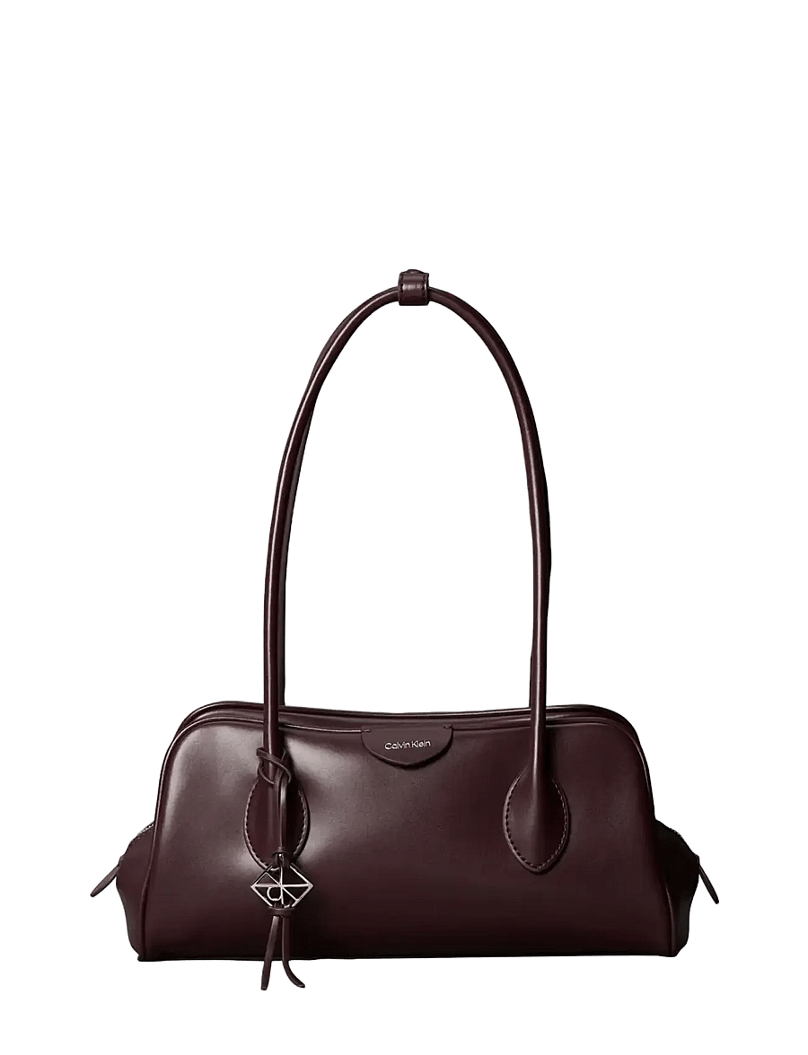 Calvin Klein - EMBLEM TRIO SHOULDER BAG - schultertaschen - fudge - 1