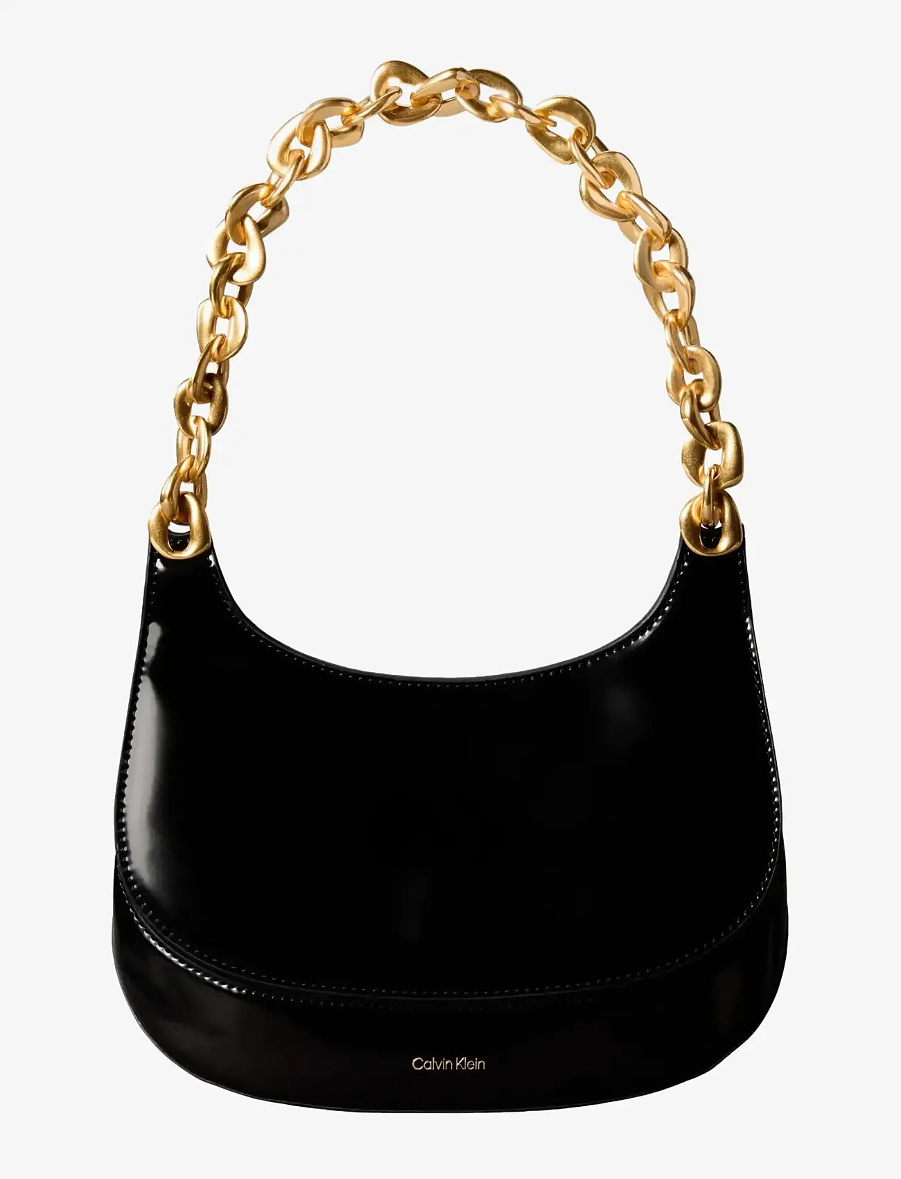 Calvin Klein - CHAIN SHOULDER BAG - besondere anlässe - black - 1