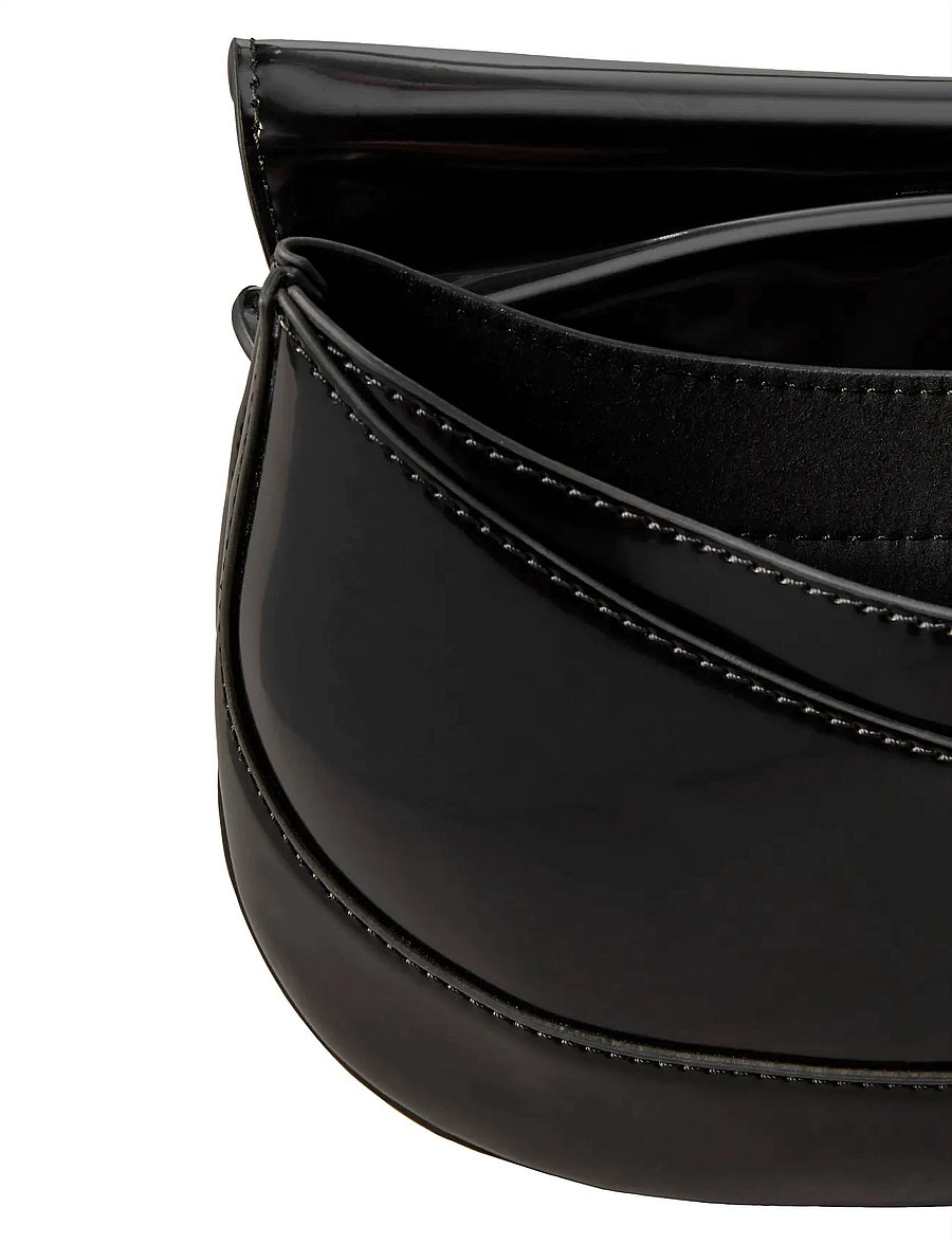 Calvin Klein - CHAIN SHOULDER BAG - käekotid - black - 4