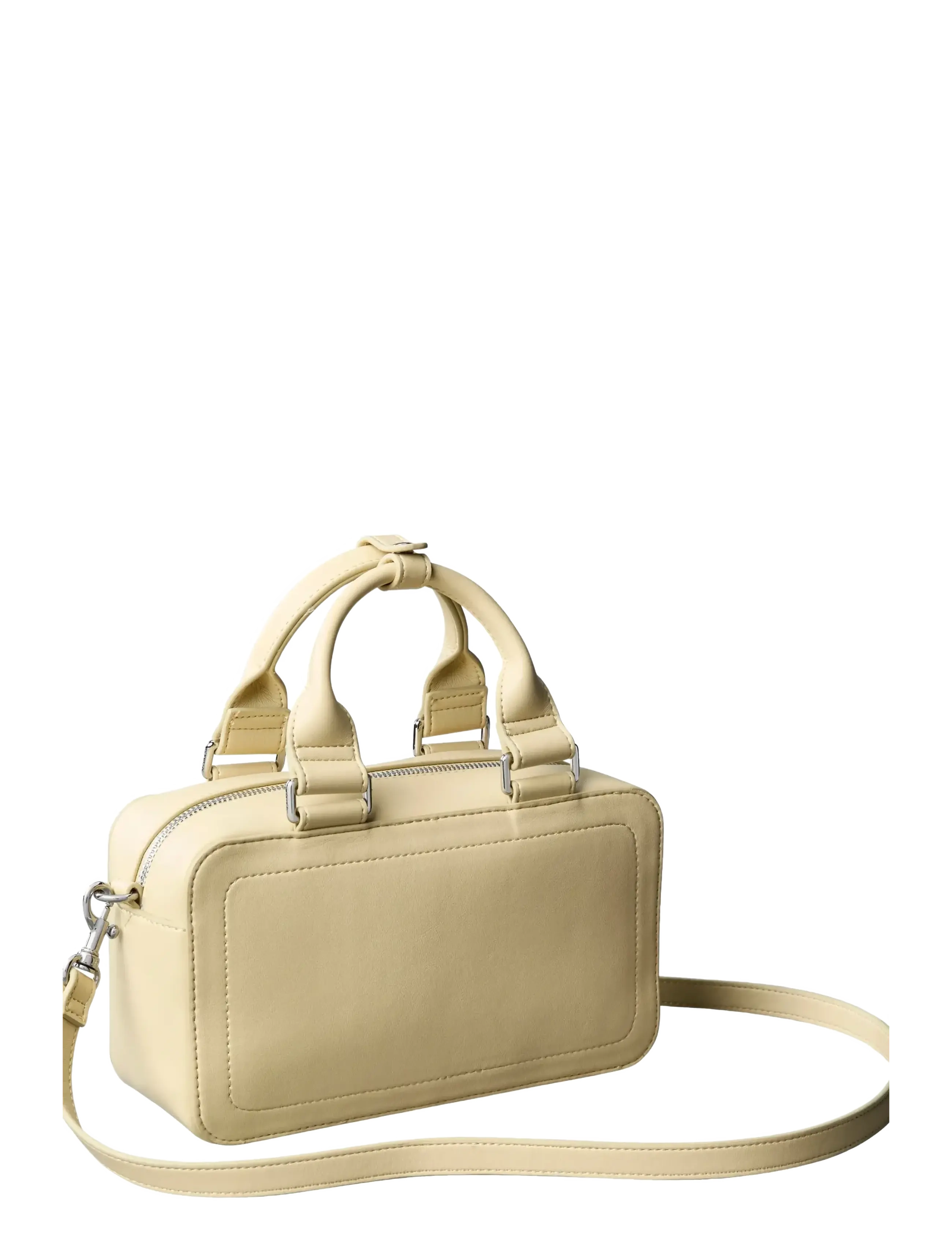 Calvin Klein - BOLD CK ELONGATED MINI TOTE - speciella tillfällen - parsnip - 2