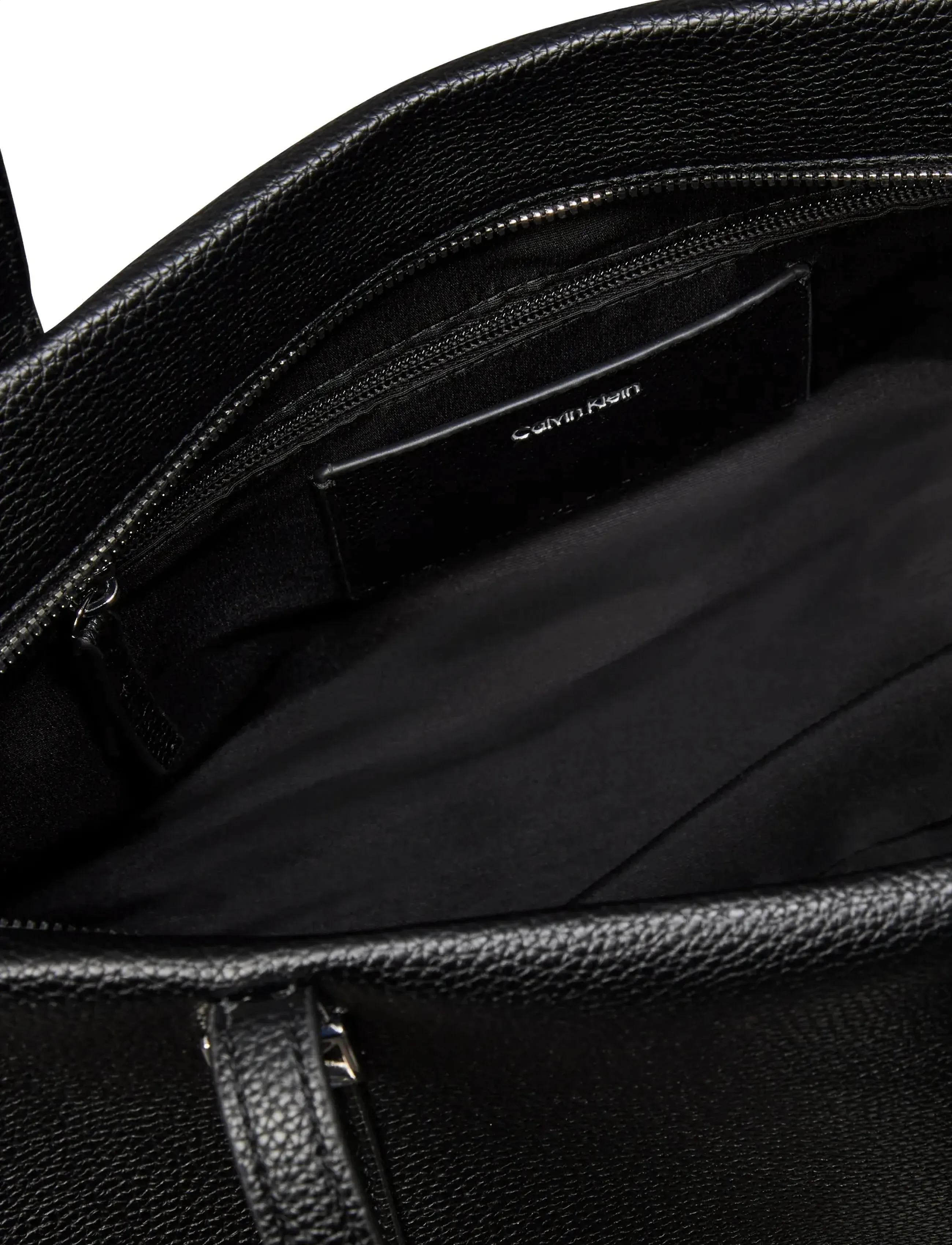 Calvin Klein - EMBLEM HW PEBBLE TOTE - accessories - black - 3