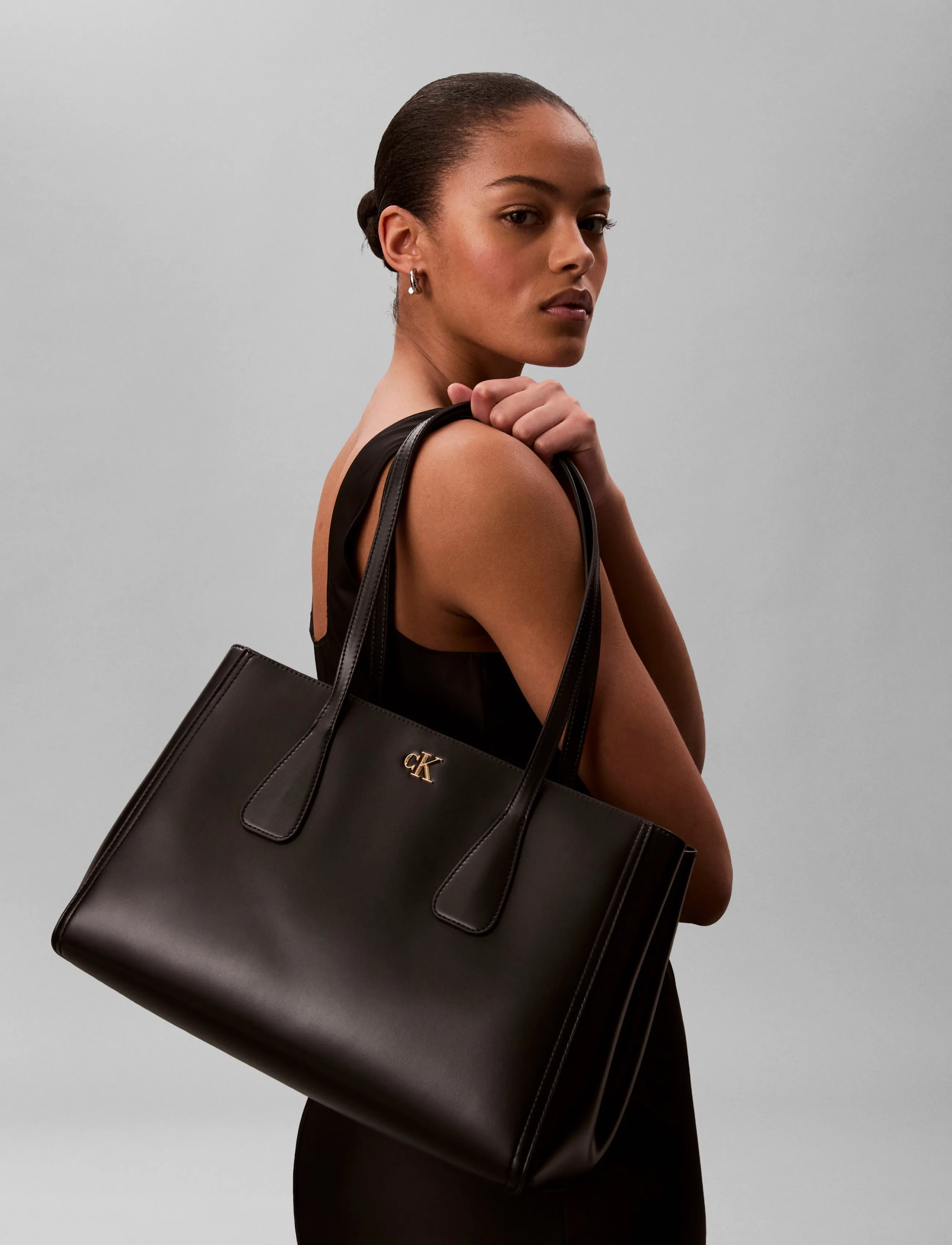 Calvin Klein - CK MEDIUM WORK TOTE - black - 0
