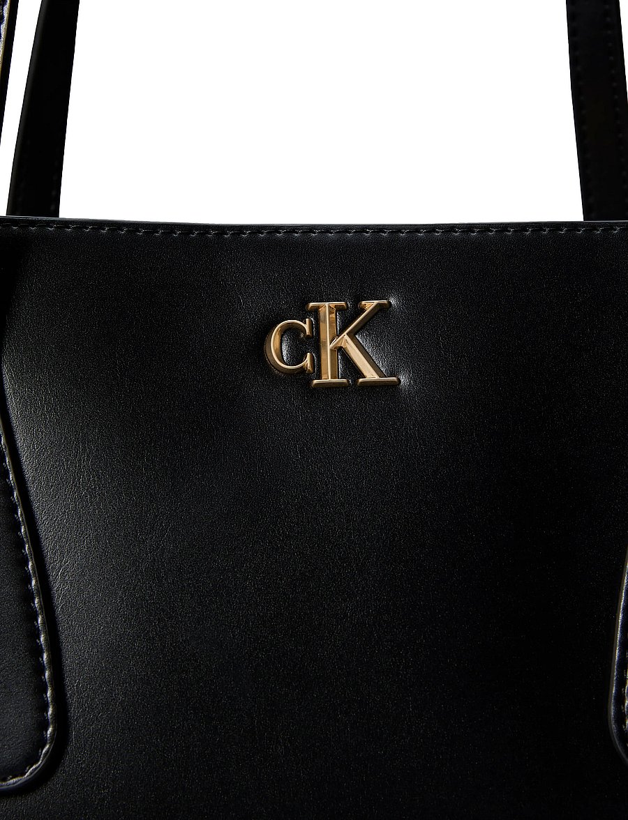 Calvin Klein - CK MEDIUM WORK TOTE - tote bags - black - 3