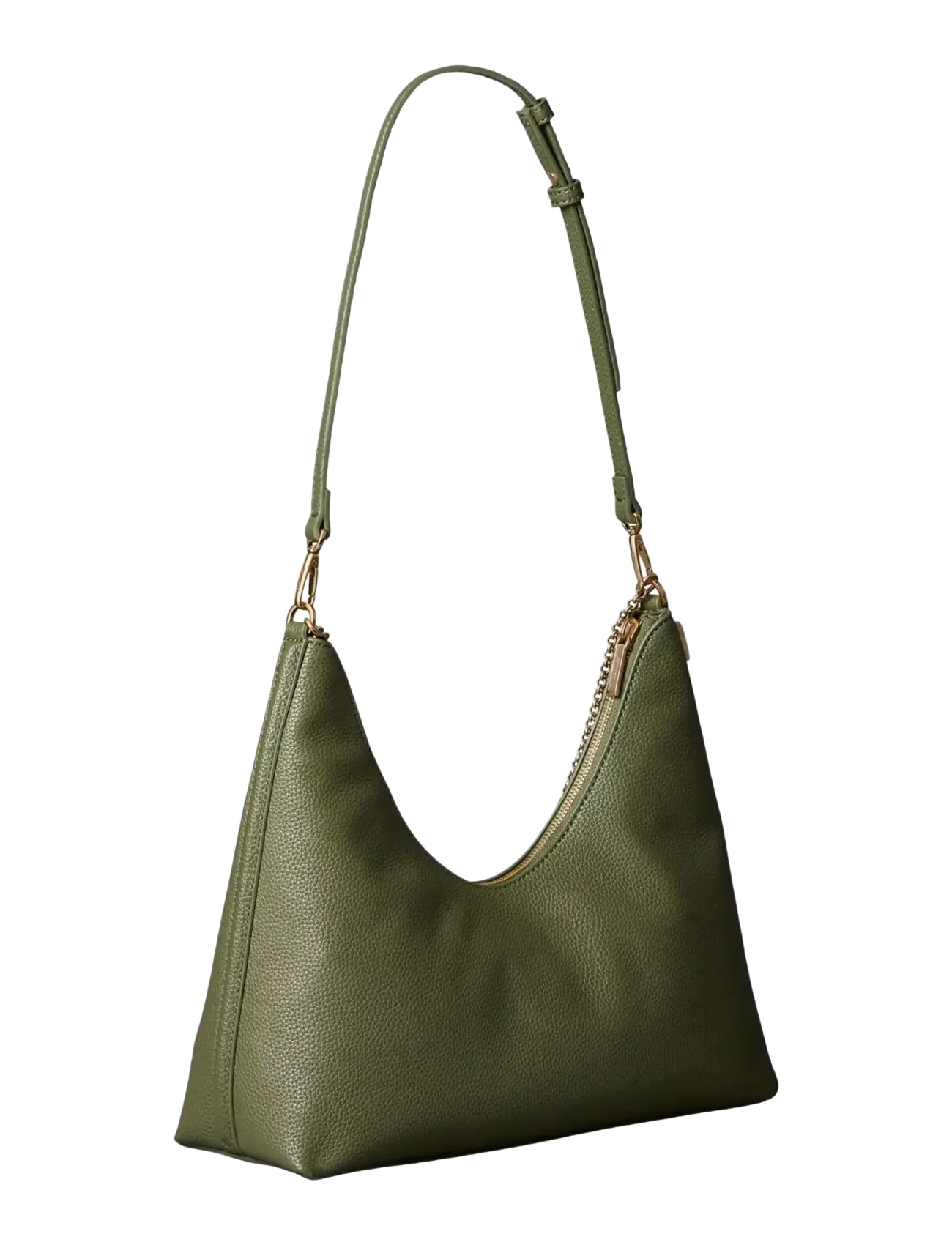 Calvin Klein - EMBLEM HW PEBBLE SHOULDER BAG - premium styles - cypress - 1