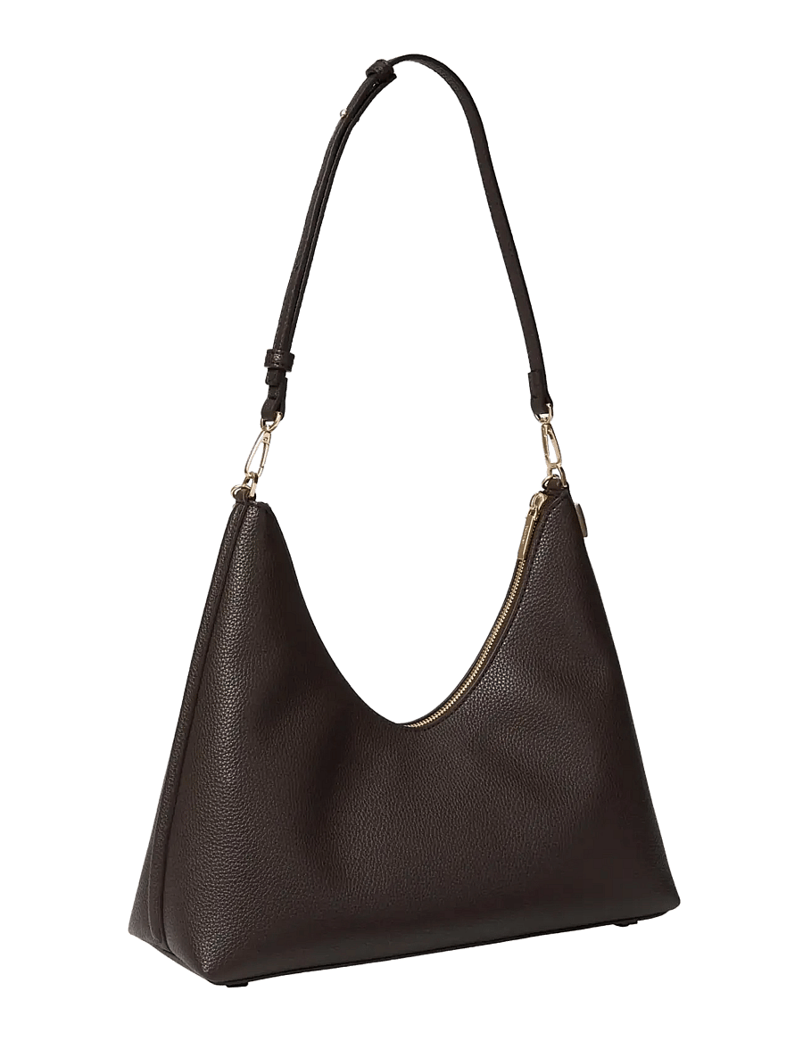 Calvin Klein - EMBLEM HW PEBBLE SHOULDER BAG - schultertaschen - delicioso - 0