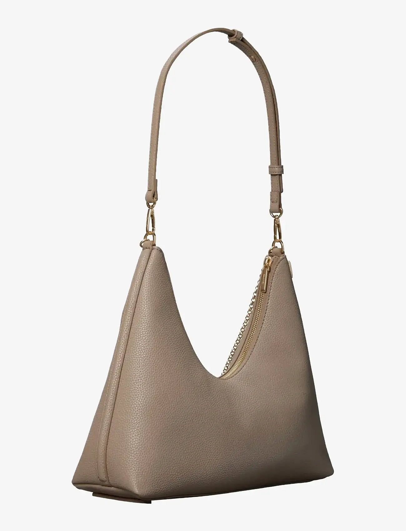 Calvin Klein - EMBLEM HW PEBBLE SHOULDER BAG - vardagsstil - desert taupe - 1