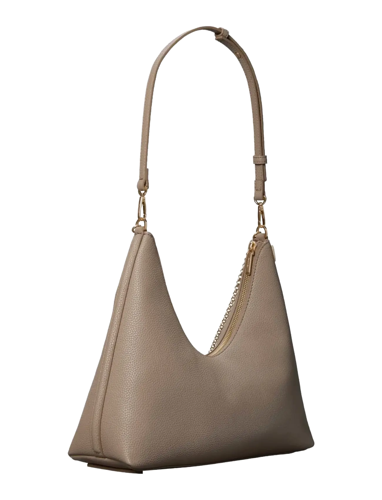 Calvin Klein - EMBLEM HW PEBBLE SHOULDER BAG - vardagsstil - desert taupe - 1