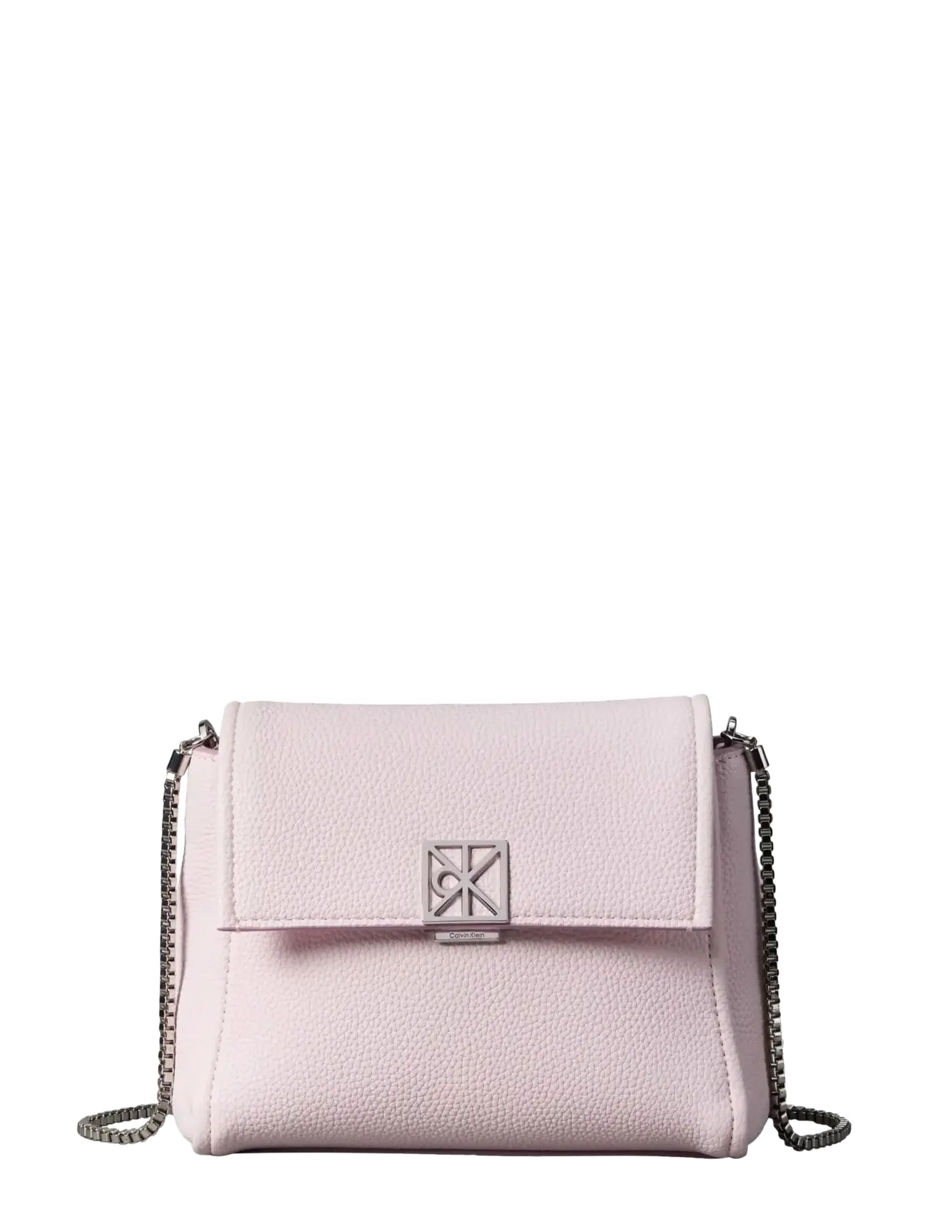 Calvin Klein EMBLEM HW PEBBLE CROSSBODY 20 - Calvin Klein - CRADLE PINK / pink/rose