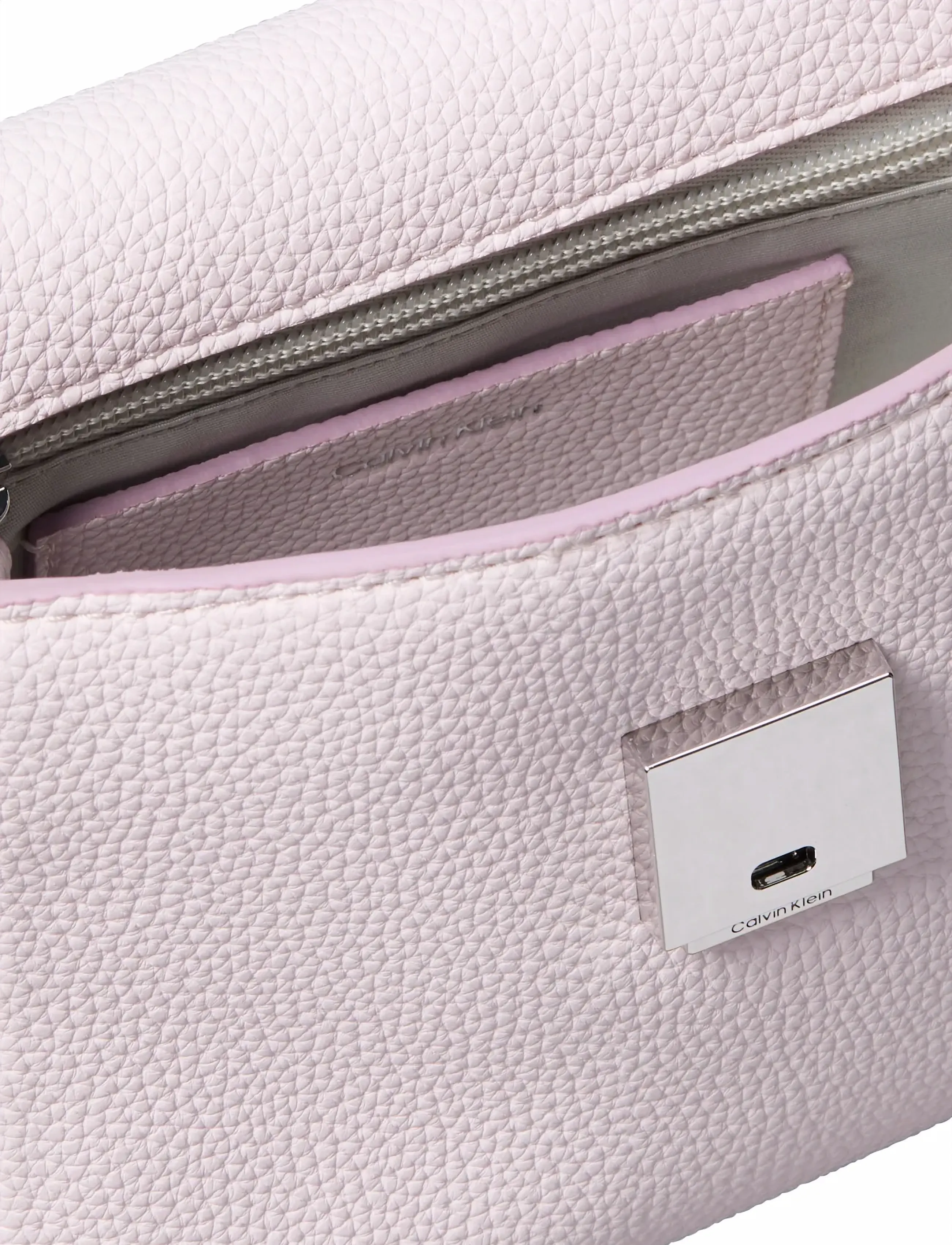 Calvin Klein - EMBLEM HW PEBBLE CROSSBODY 20 - cradle pink - 2