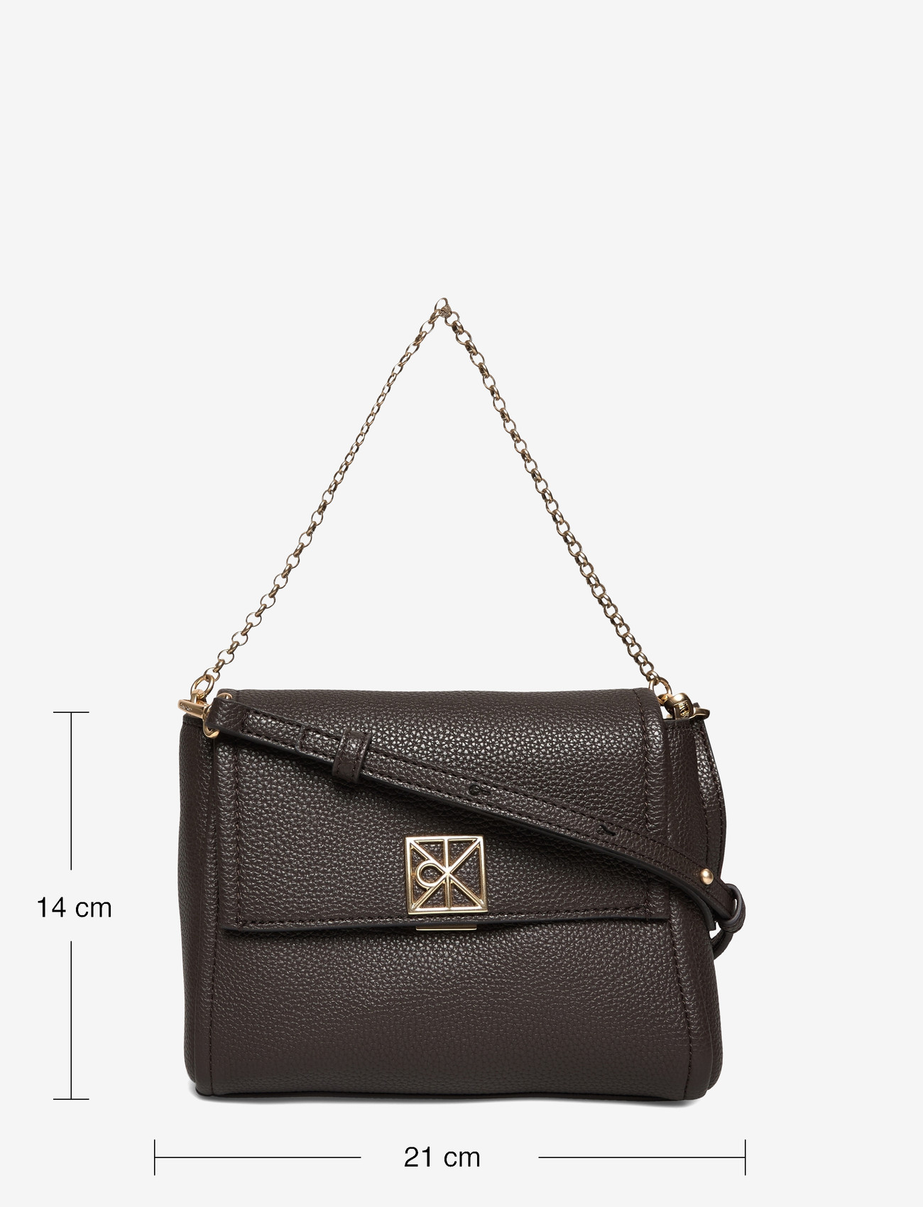 Calvin Klein - EMBLEM HW PEBBLE CROSSBODY 20 - crossbody bags - delicioso - 3